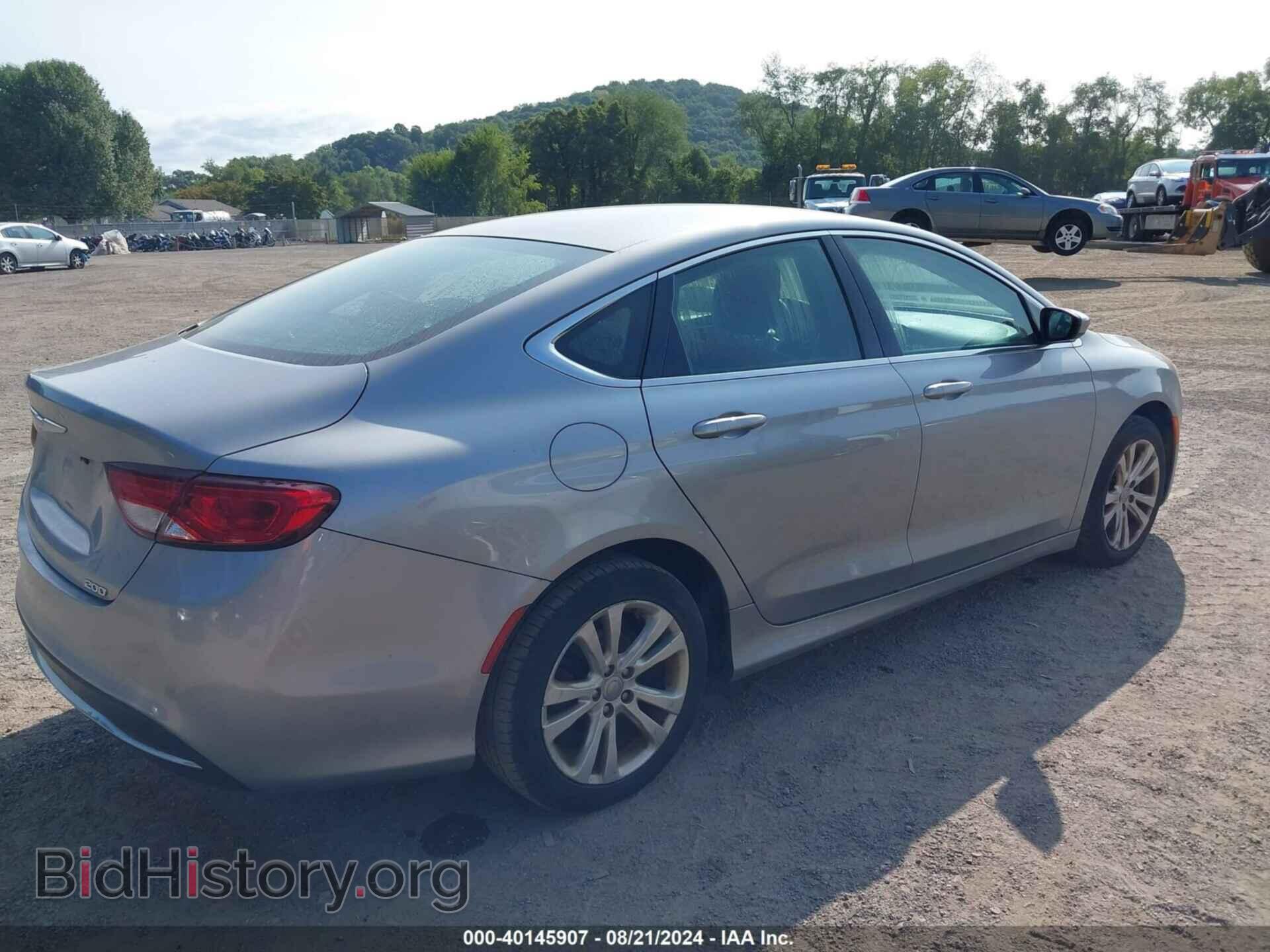 2016 CHRYSLER 200 - VIN: 1C3CCCAB4GN138227 - Фото 4