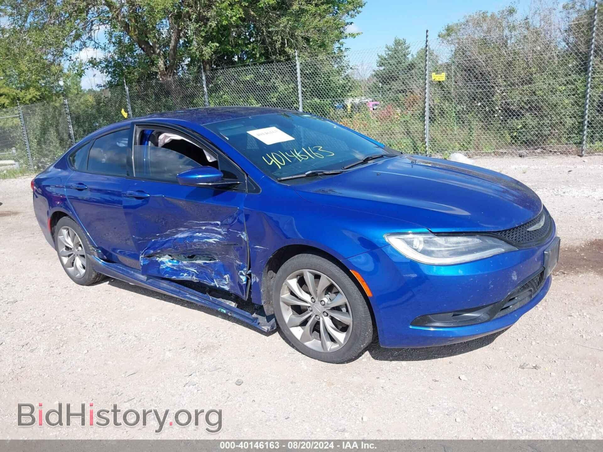 Фотография 1C3CCCDG5FN722027 - CHRYSLER 200 2015