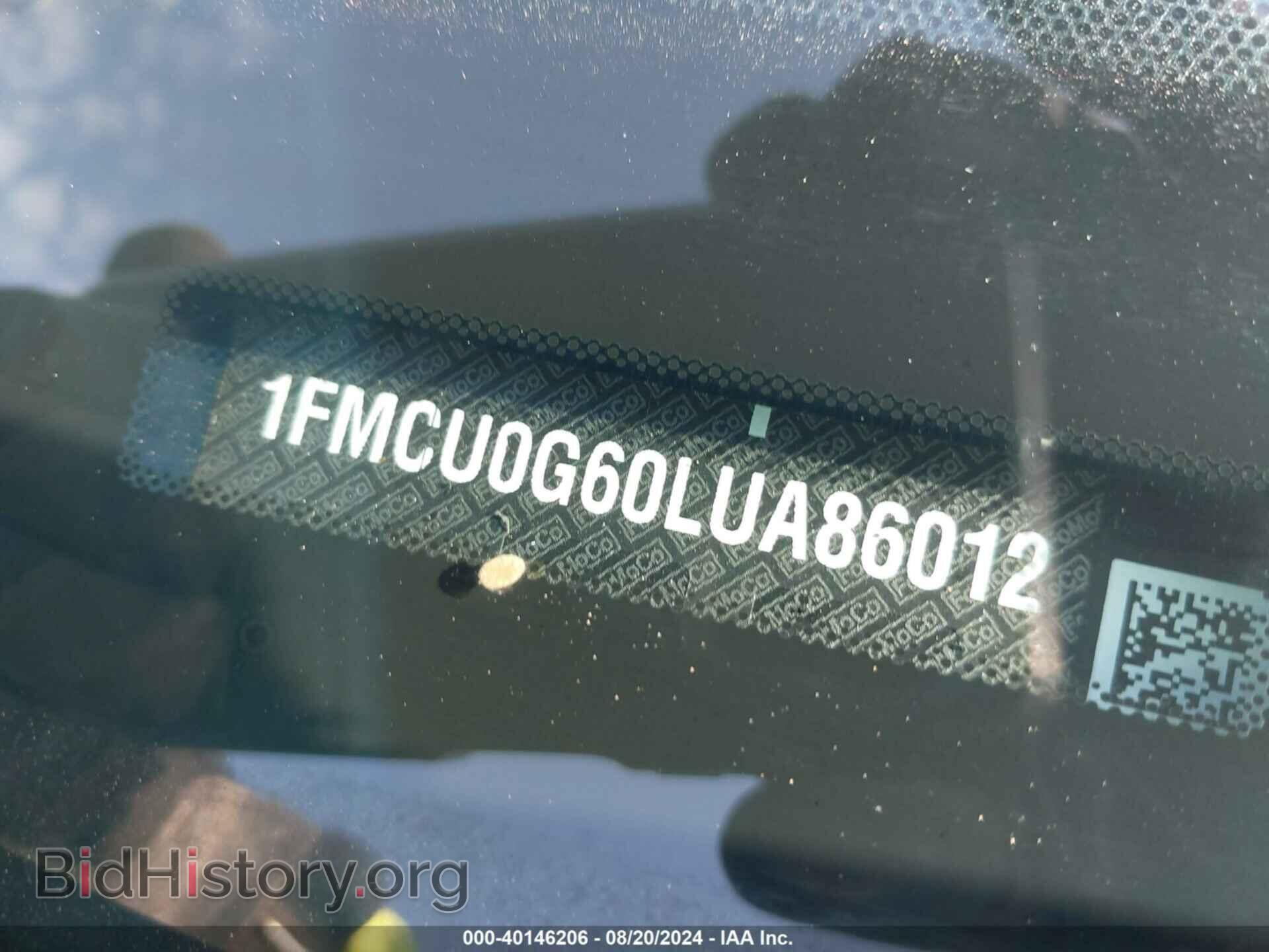 2020 FORD ESCAPE - VIN: 1FMCU0G60LUA86012 - Photo 9