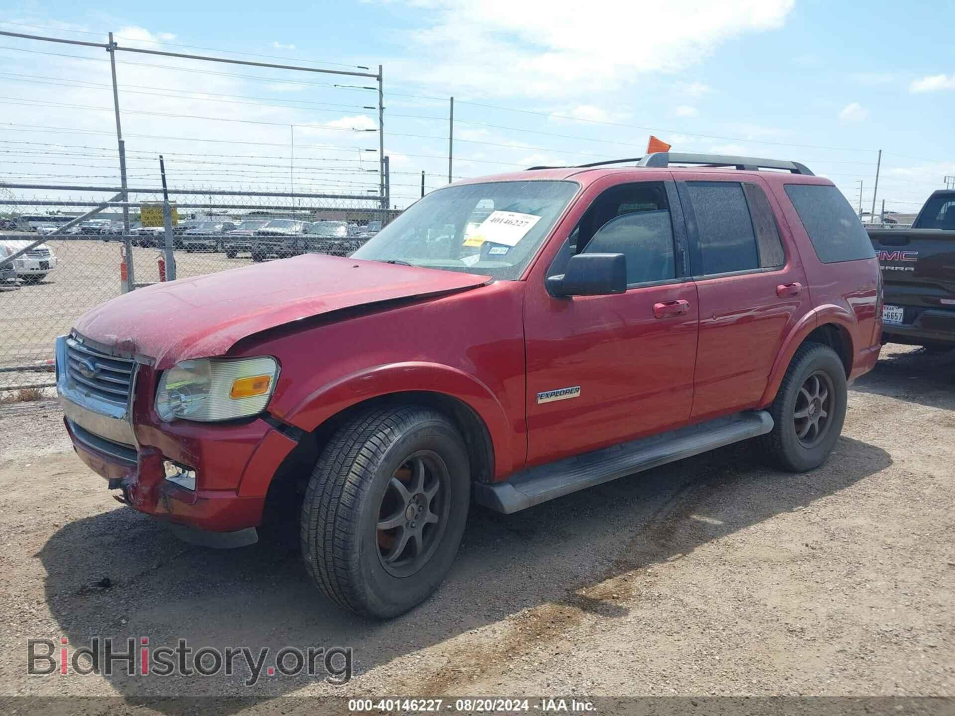 2007 FORD EXPLORER - VIN: 1FMEU73E27UB66271 - Фото 2