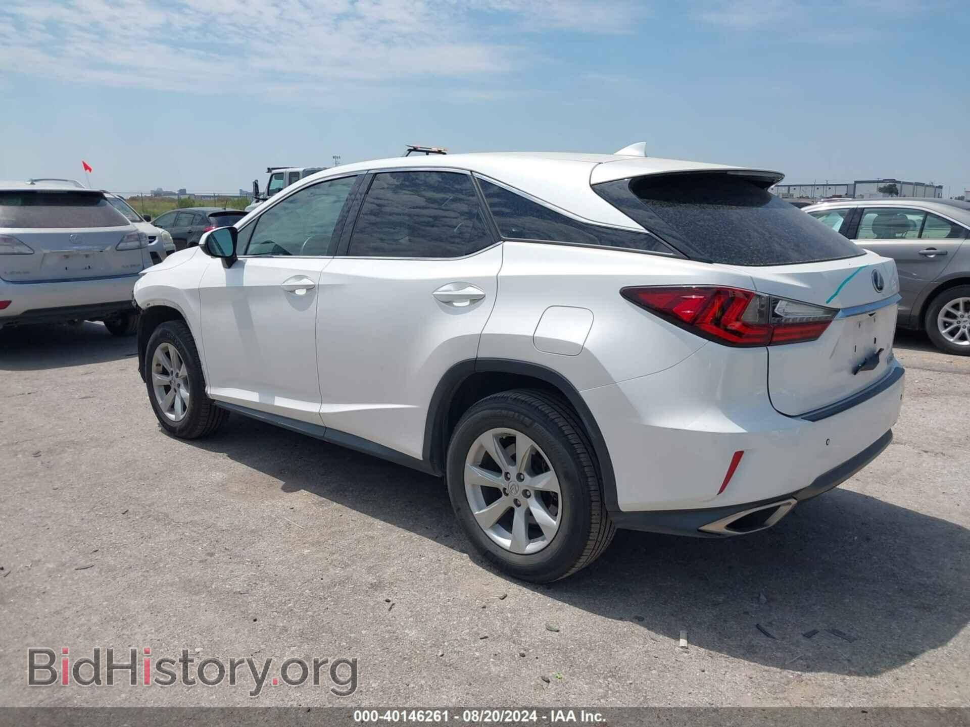 2016 LEXUS RX 350 - VIN: 2T2ZZMCA0GC016820 - Фото 3
