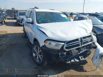 2016 Dodge DURANGO LIMITED, white — VIN 1C4RDHDG8GC437299, IAAI