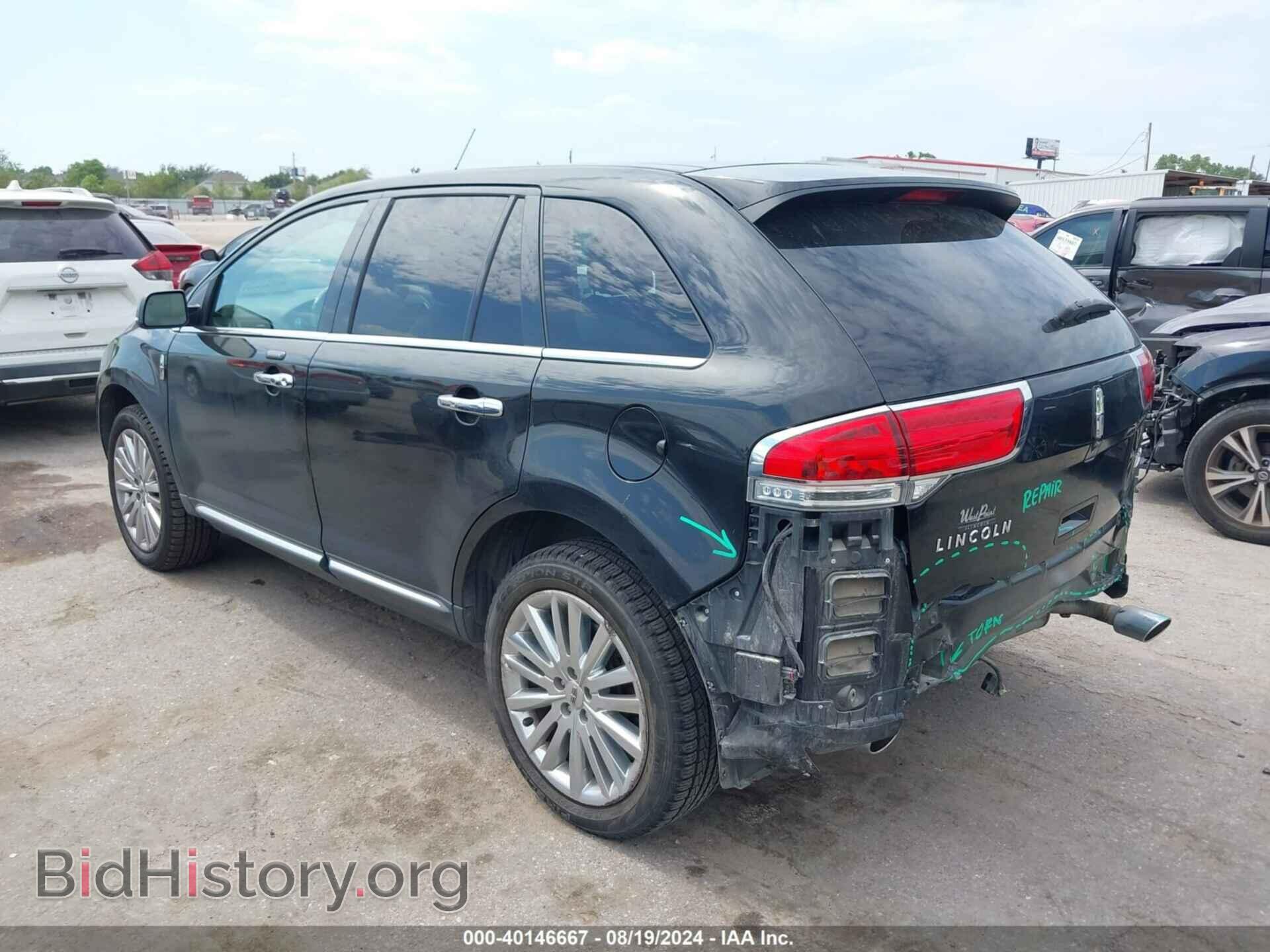 2013 LINCOLN MKX - VIN: 2LMDJ6JK1DBL49156 - Фото 3
