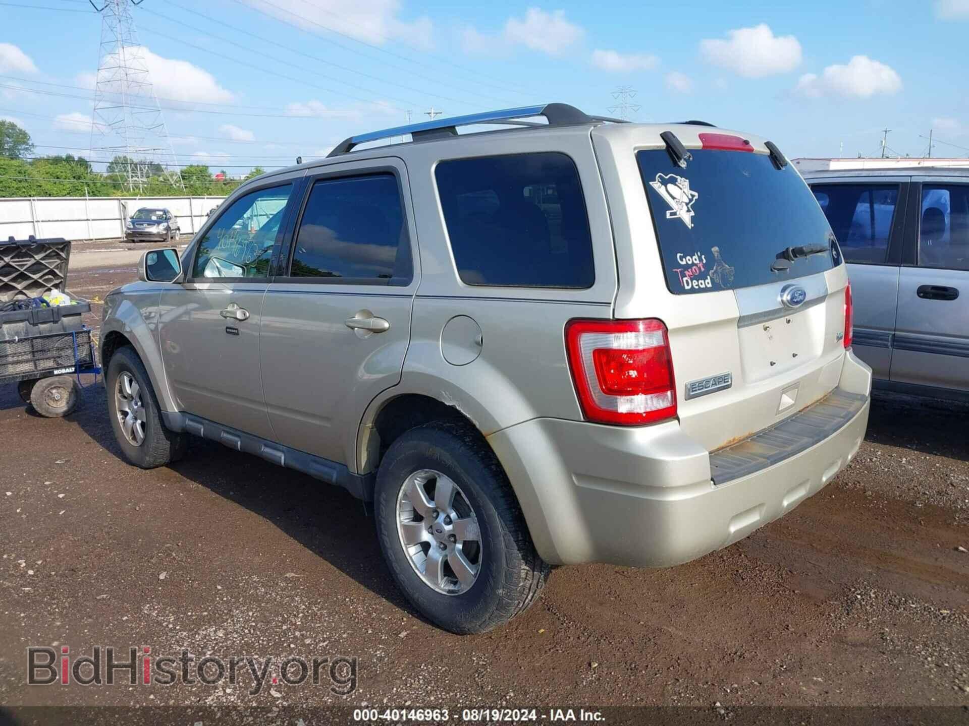 2011 FORD ESCAPE - VIN: 1FMCU9EG6BKC61065 - Фото 3
