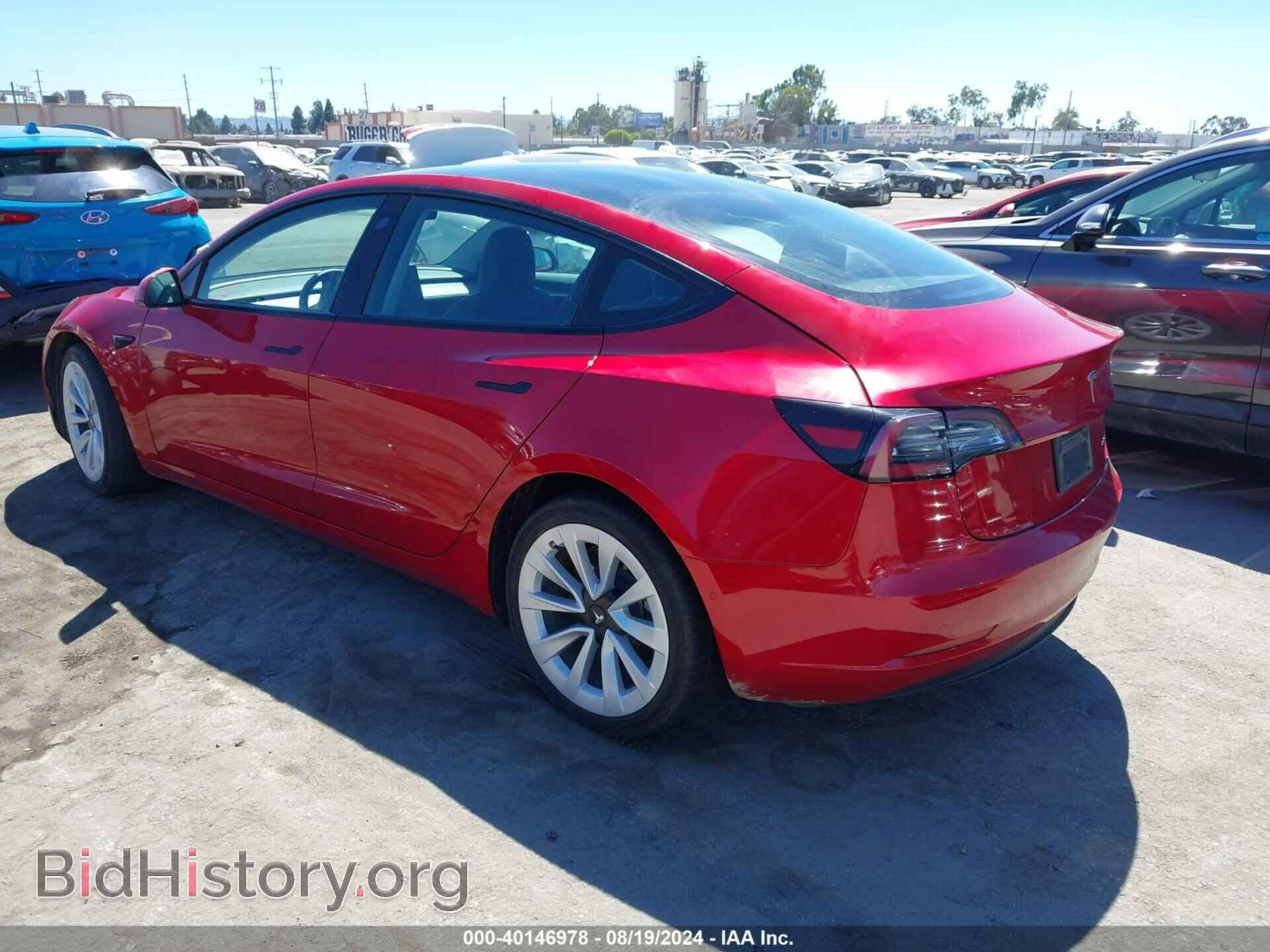 2021 TESLA MODEL 3 - VIN: 5YJ3E1EB0MF086206 - Фото 3