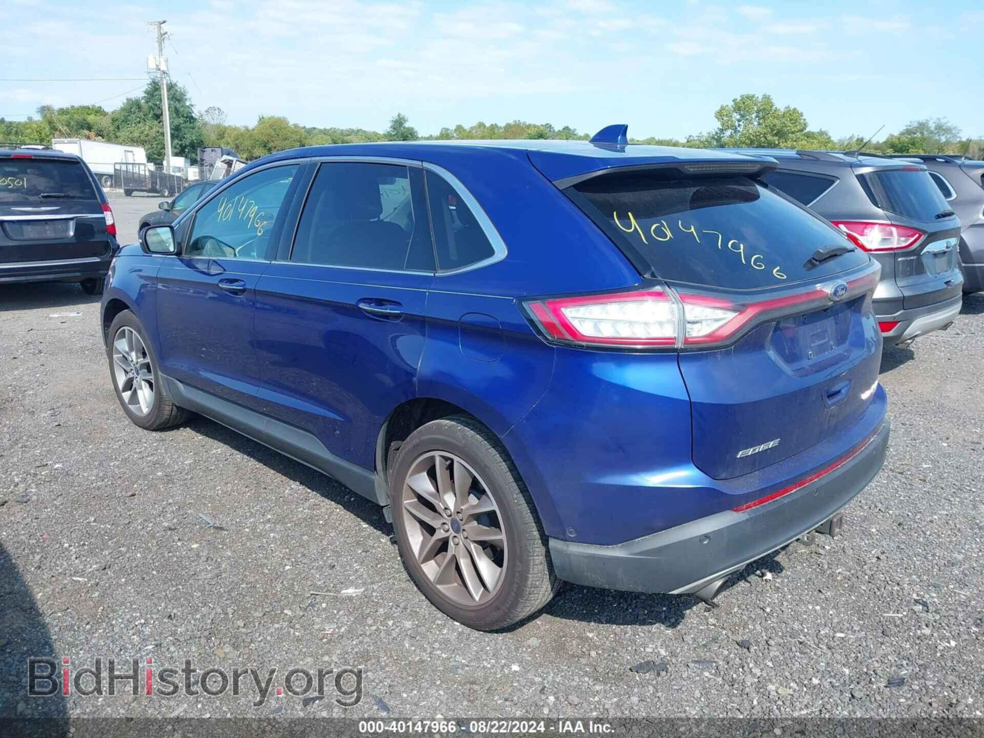 2015 FORD EDGE - VIN: 2FMPK4K94FBB20057 - Фото 3