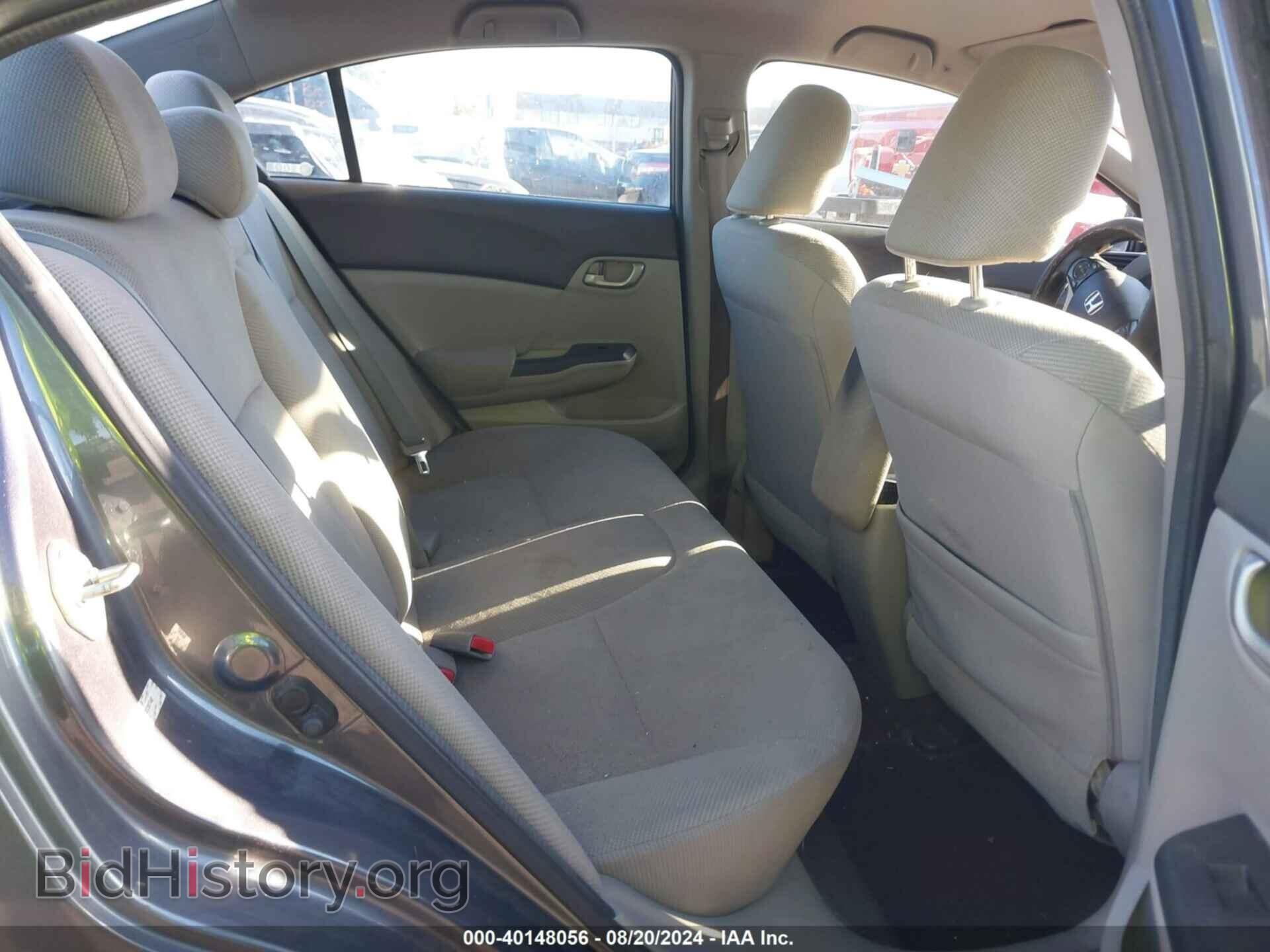 2012 HONDA CIVIC - VIN: 19XFB2F50CE387440 - Фото 8