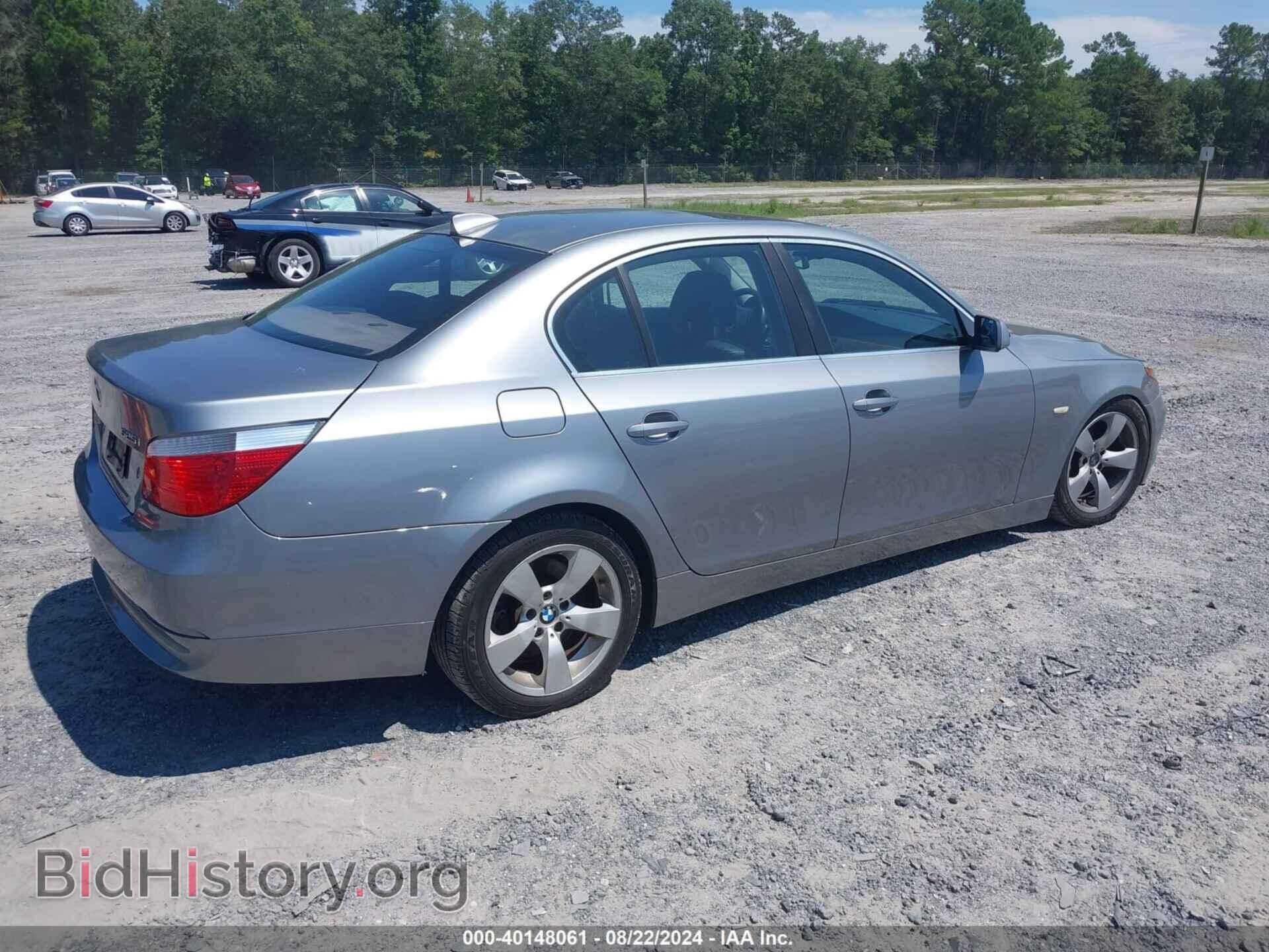 2007 BMW 525I - VIN: WBANE53517CW67709 - Фото 4