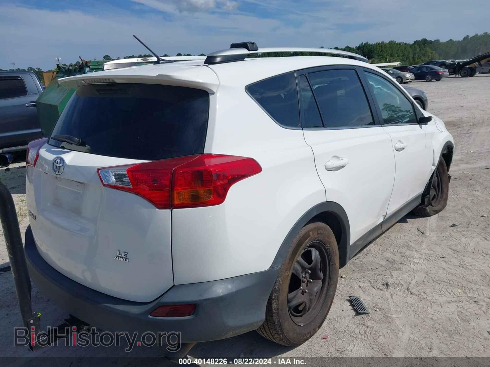 2014 TOYOTA RAV4 - VIN: 2T3BFREV8EW178726 - Фото 4