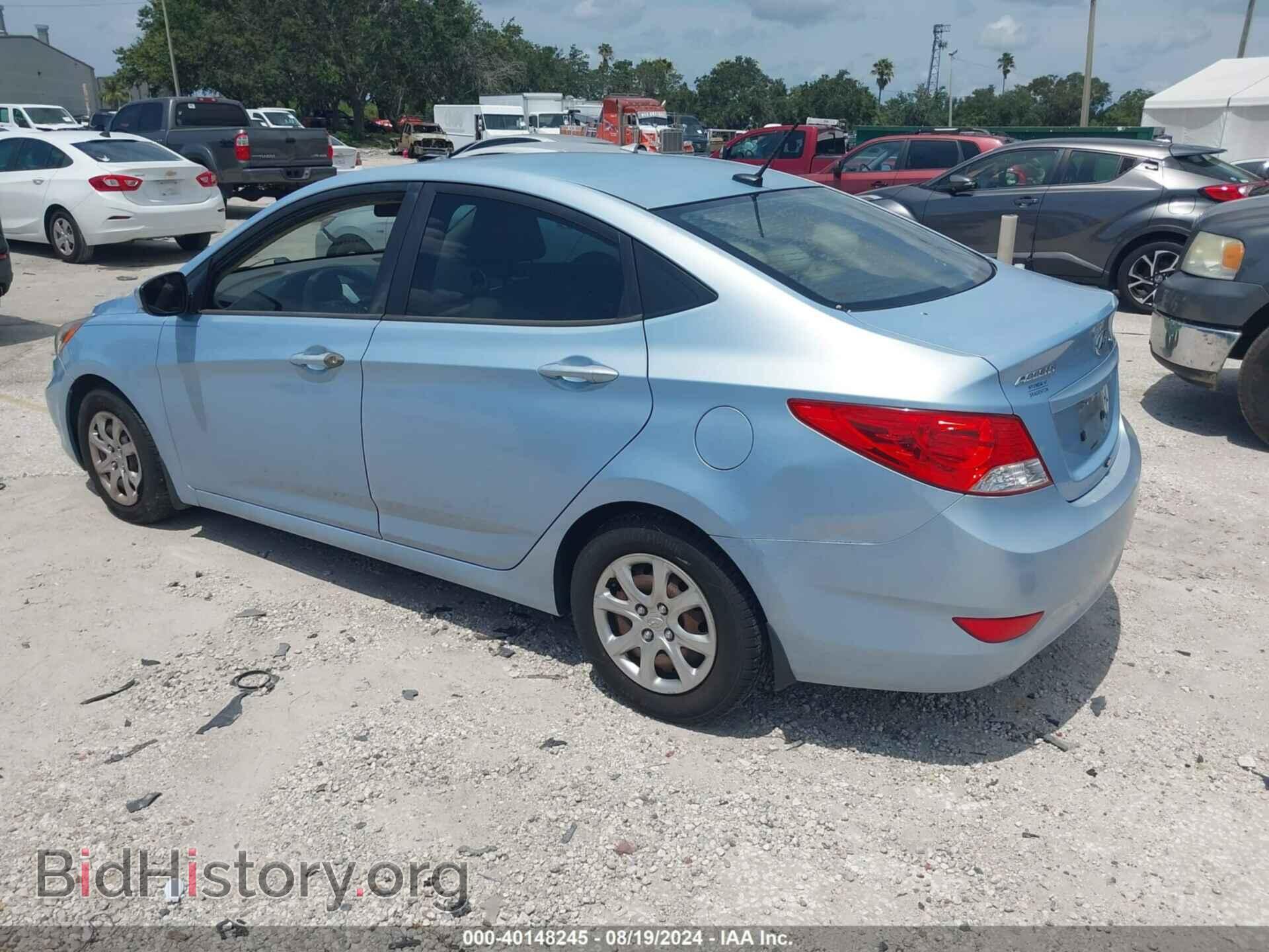2013 HYUNDAI ACCENT - VIN: KMHCT4AE3DU302138 - Фото 3
