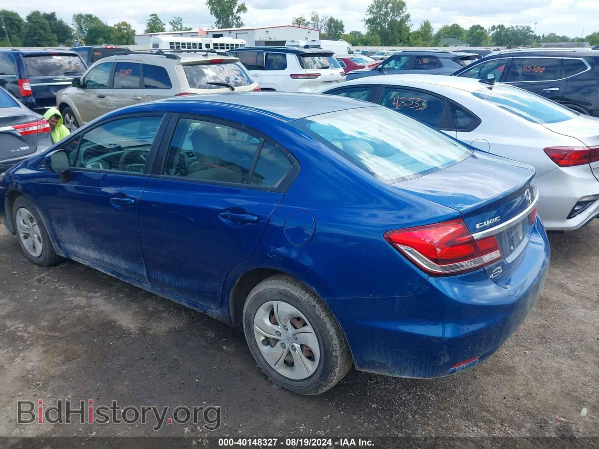 2013 HONDA CIVIC - VIN: 19XFB2F54DE076756 - Фото 3