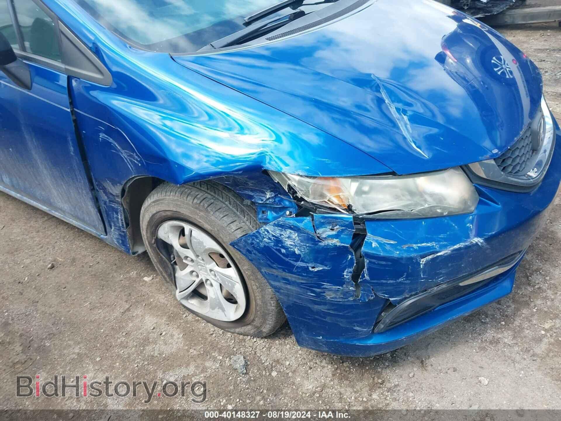 2013 HONDA CIVIC - VIN: 19XFB2F54DE076756 - Фото 6