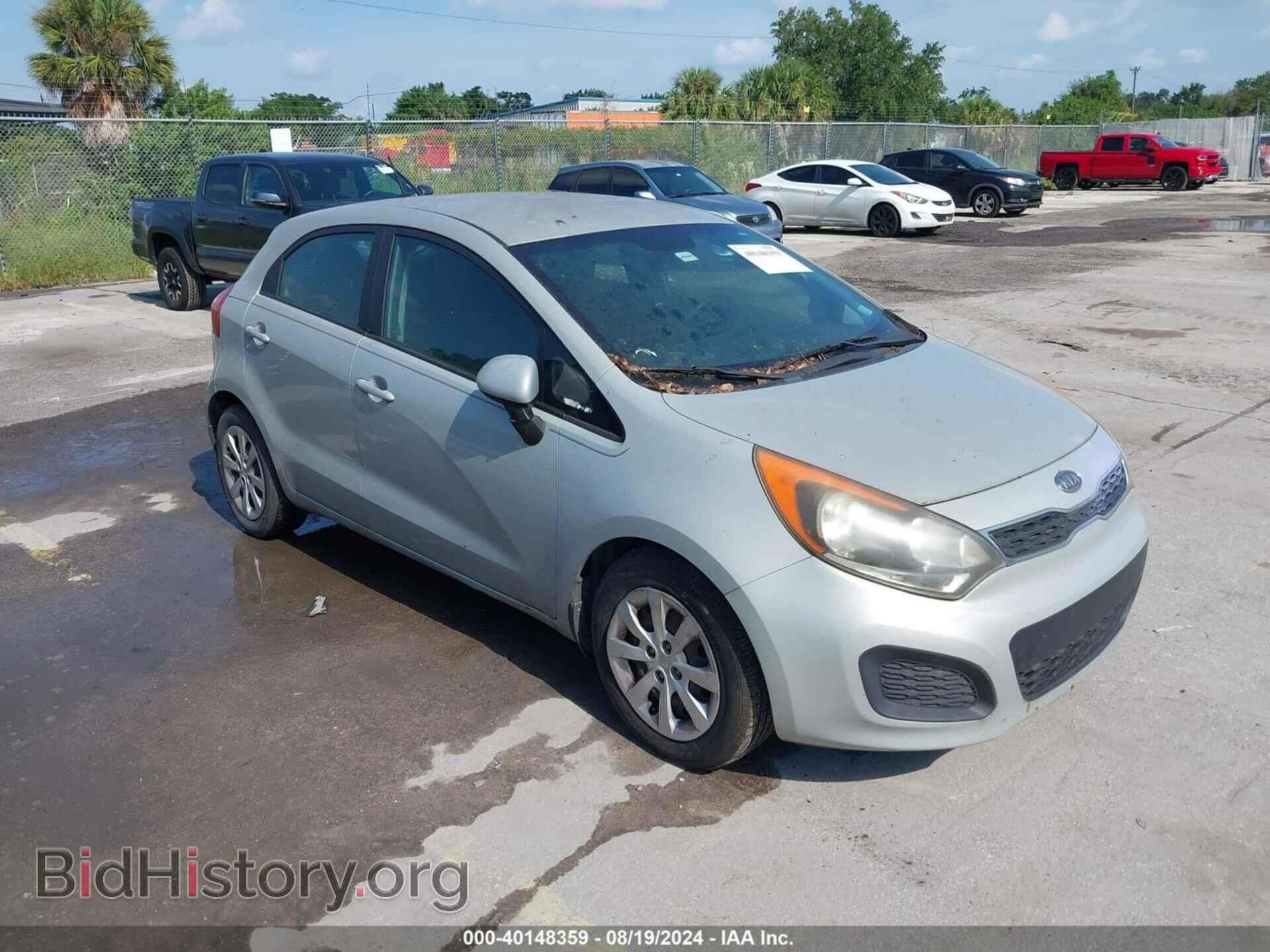 Фотография KNADN5A36C6091993 - KIA RIO5 2012
