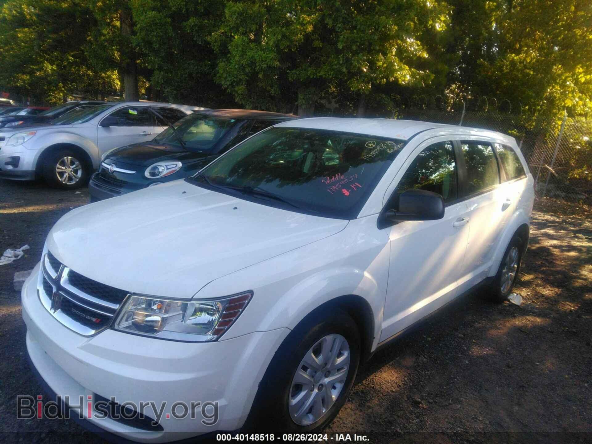 2015 DODGE JOURNEY - VIN: 3C4PDCAB2FT510544 - Фото 2