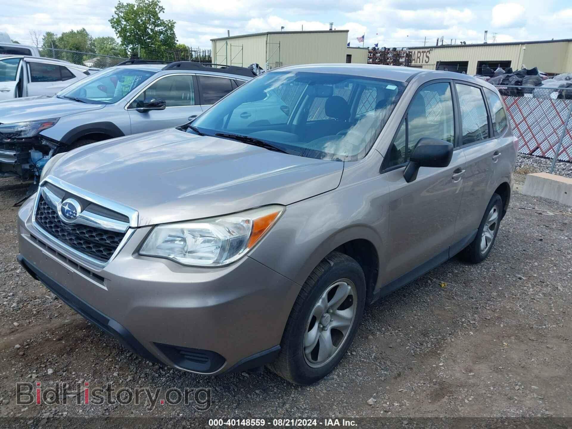 2014 SUBARU FORESTER - VIN: JF2SJAAC9EH456805 - Фото 2