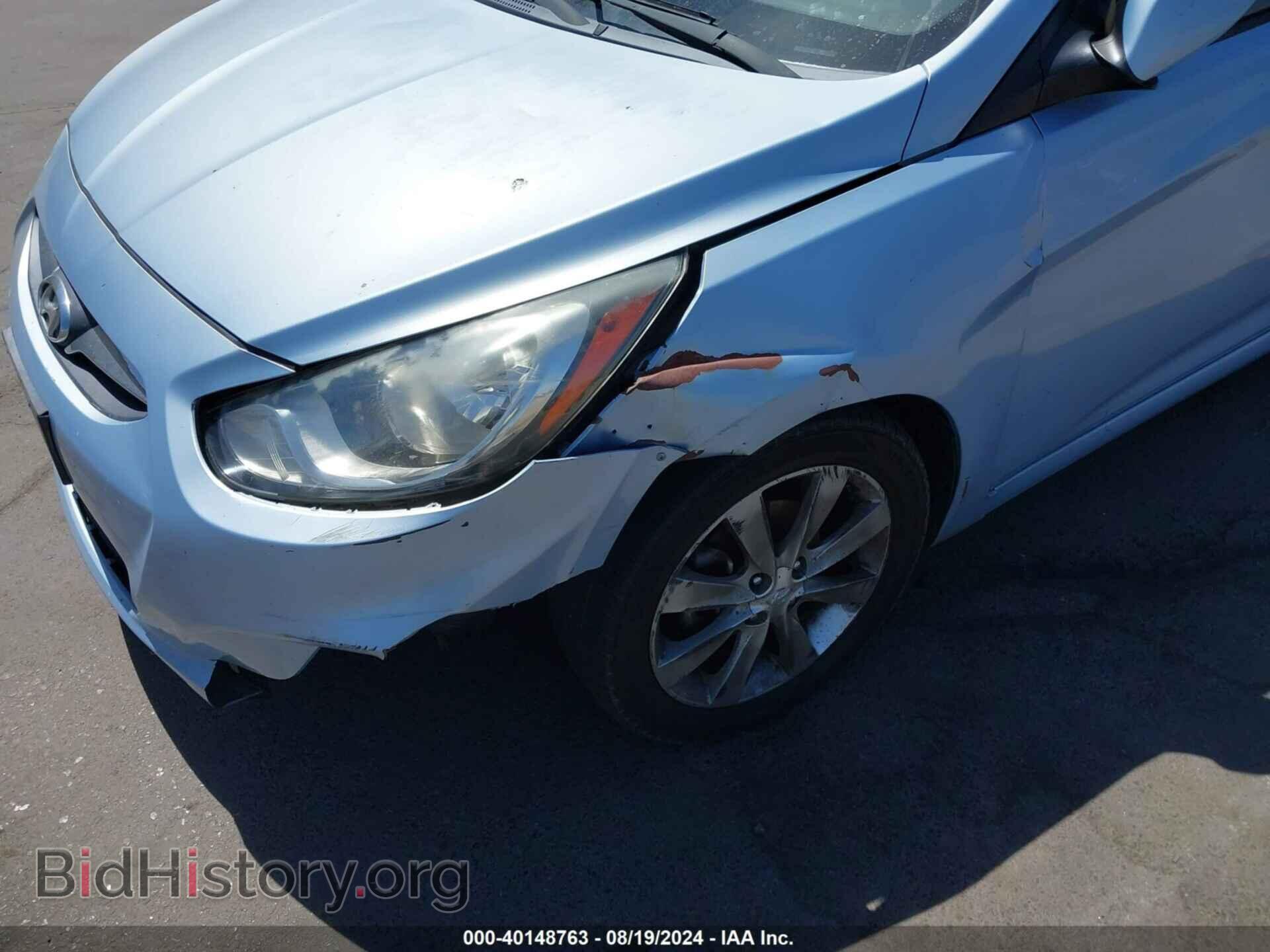2012 HYUNDAI ACCENT - VIN: KMHCU5AE4CU004702 - Фото 12