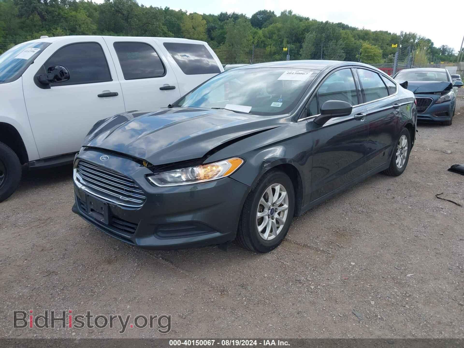 2015 FORD FUSION - VIN: 3FA6P0G74FR235637 - Фото 2