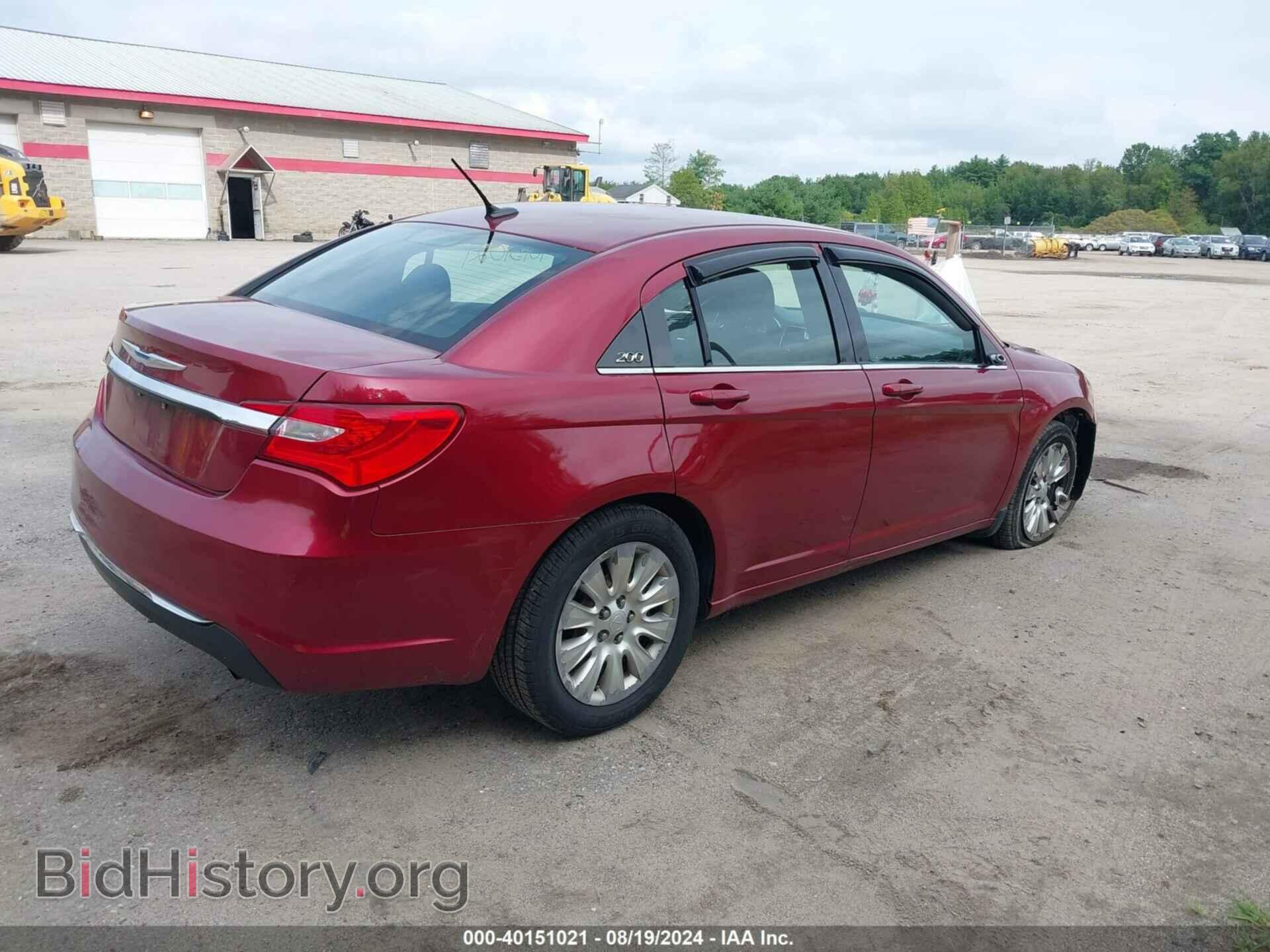 2012 CHRYSLER 200 - VIN: 1C3CCBAB5CN167207 - Фото 4