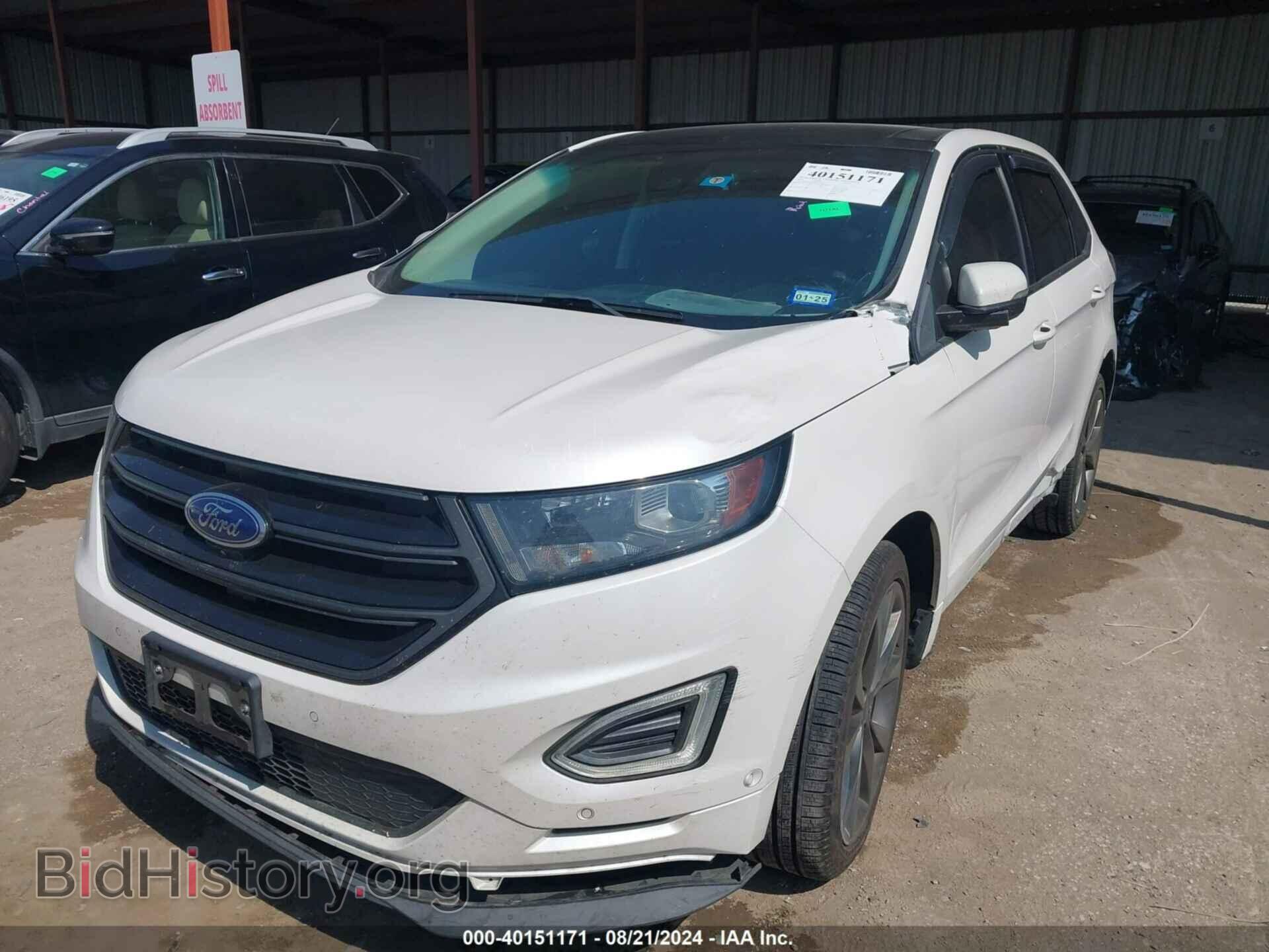 2015 FORD EDGE - VIN: 2FMTK3AP6FBC38961 - Фото 2