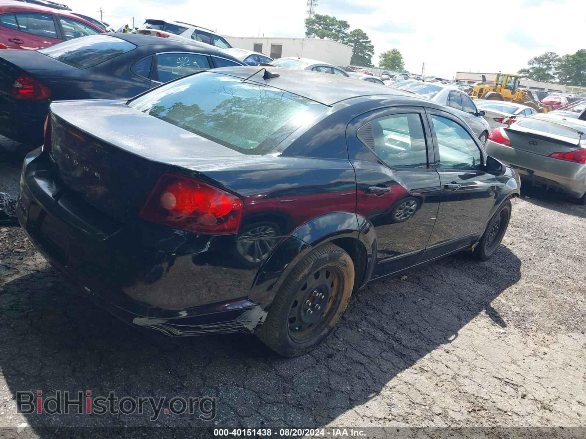 2012 DODGE AVENGER - VIN: 1C3CDZAB8CN194214 - Фото 4