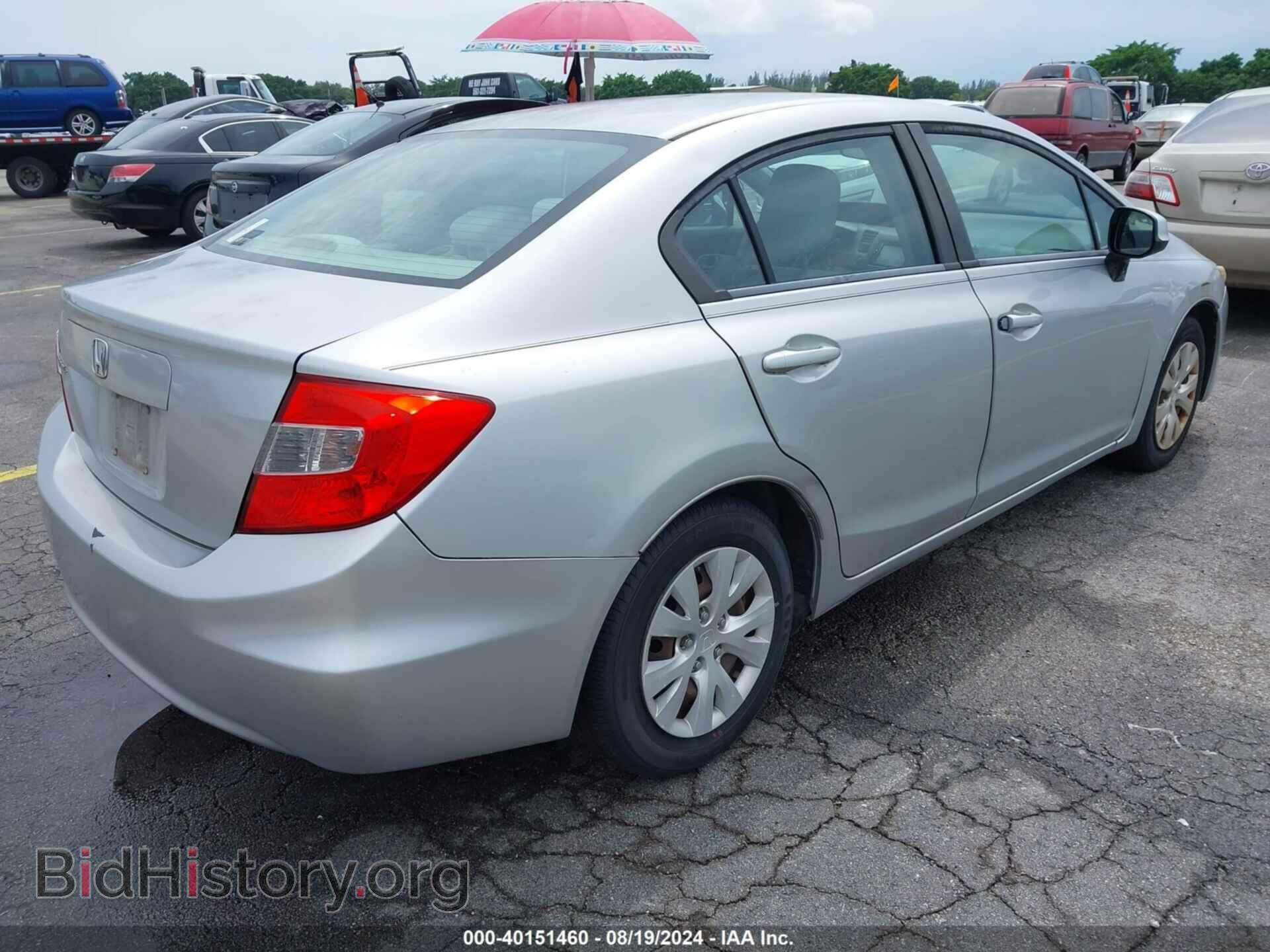 2012 HONDA CIVIC - VIN: 19XFB2F51CE061775 - Фото 15
