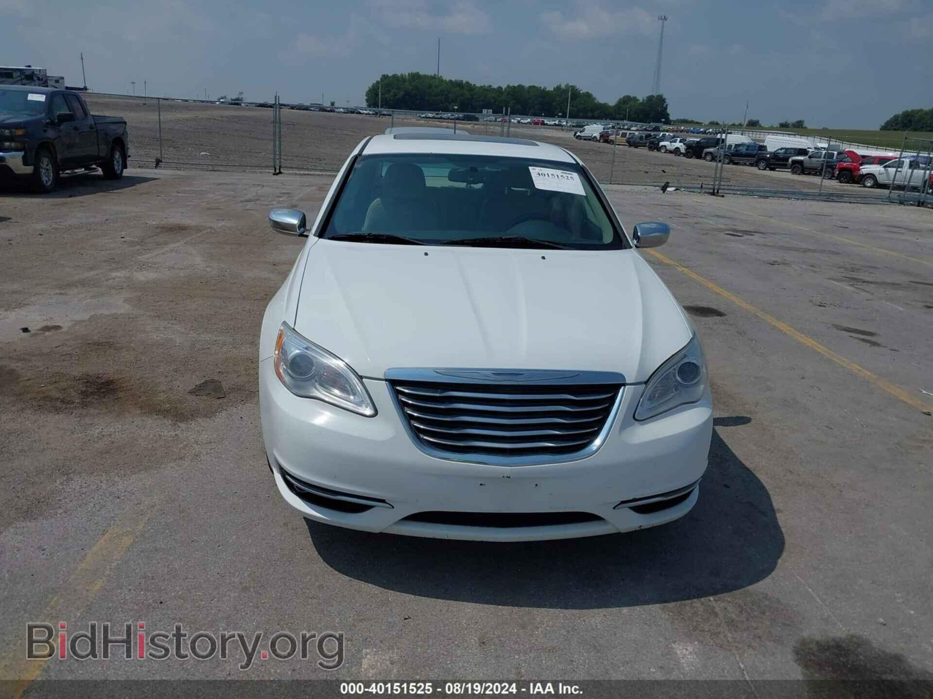 2012 CHRYSLER 200 - VIN: 1C3CCBCB8CN307778 - Фото 6
