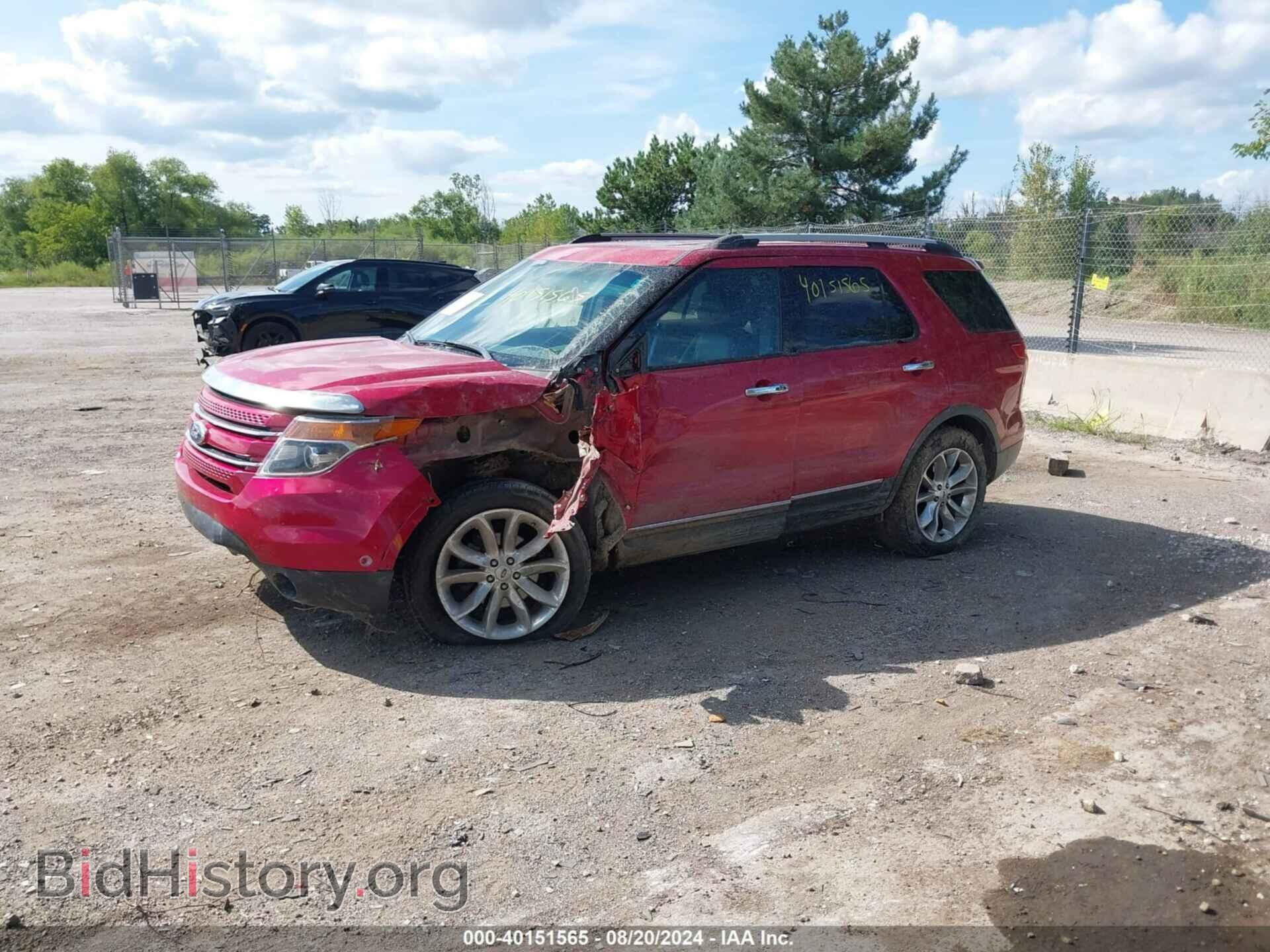 2012 FORD EXPLORER - VIN: 1FMHK8F82CGA71801 - Photo 2