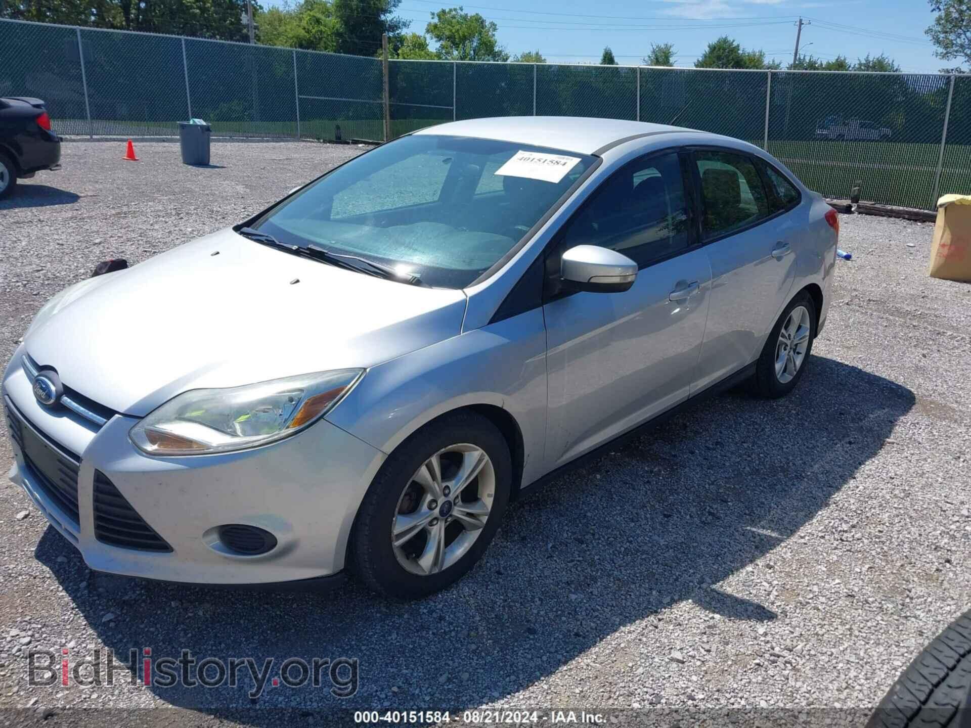 2014 FORD FOCUS - VIN: 1FADP3F22EL392627 - Фото 2