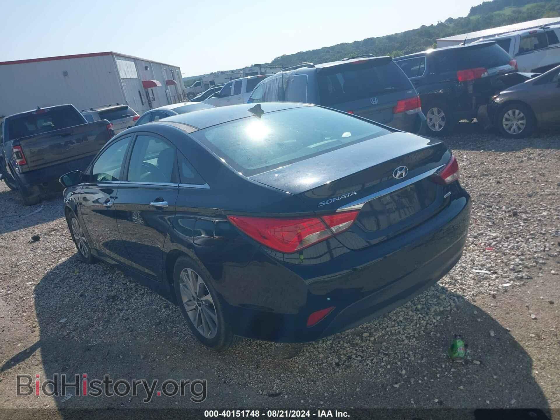 2014 HYUNDAI SONATA - VIN: 5NPEC4AC5EH849838 - Фото 3