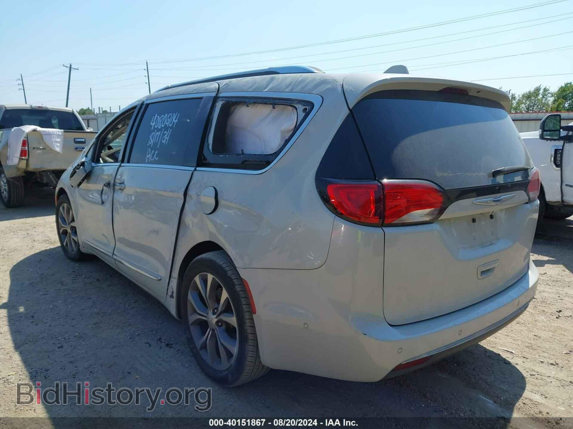 2019 CHRYSLER PACIFICA - VIN: 2C4RC1GG6KR639676 - Фото 3