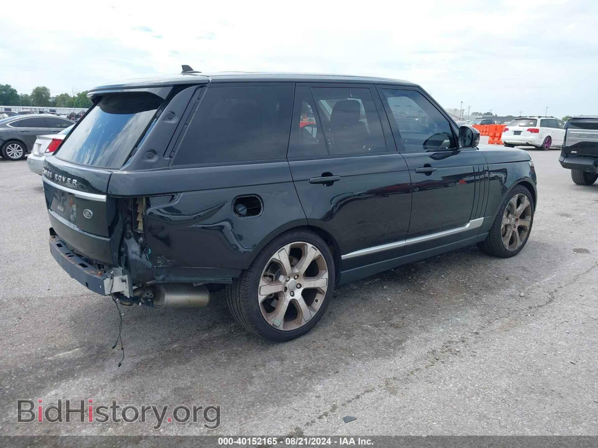 2016 LAND ROVER RANGE ROVER - VIN: SALGS2EF3GA294587 - Фото 4