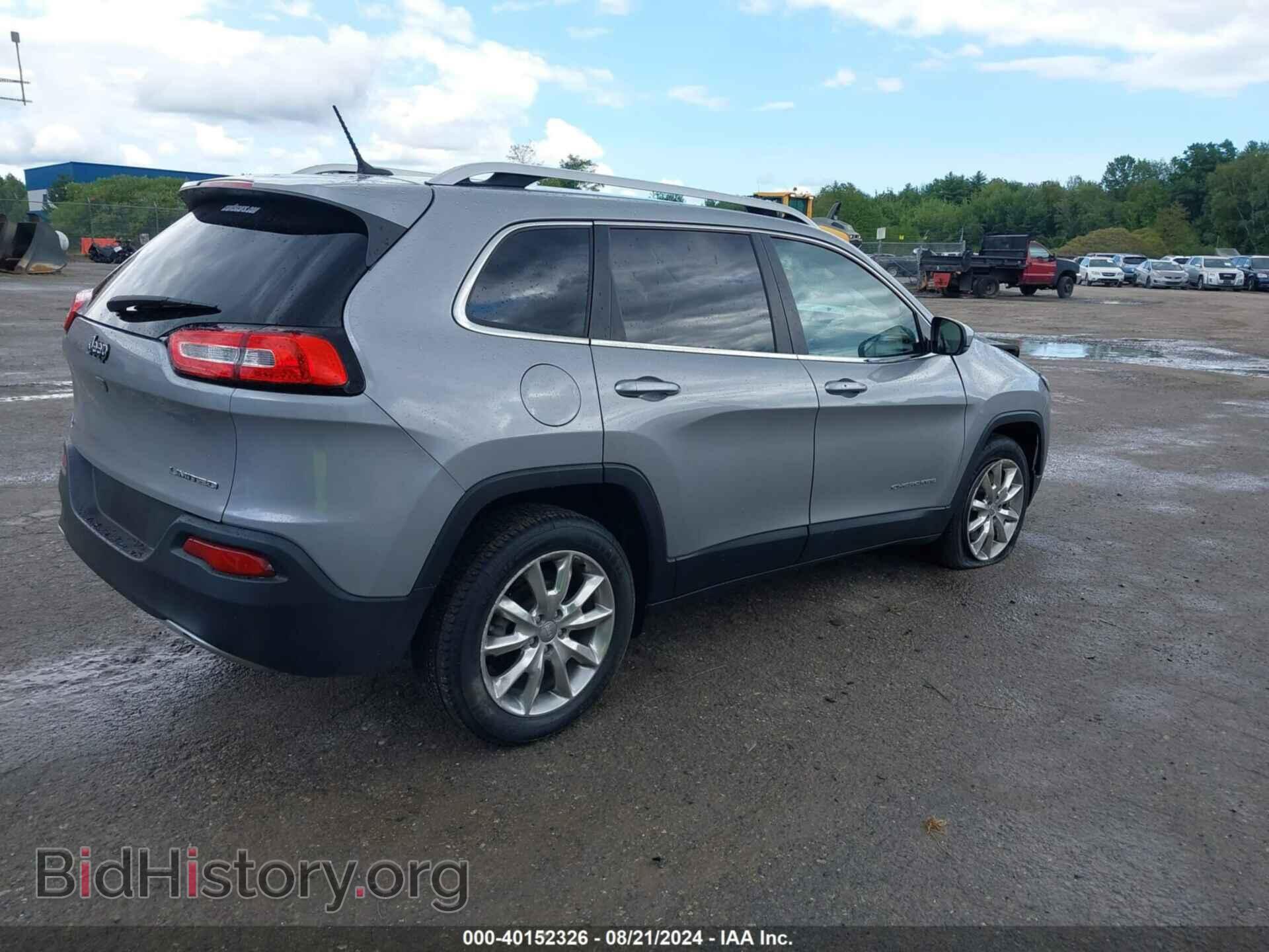 2015 JEEP CHEROKEE - VIN: 1C4PJLDB9FW737194 - Фото 4