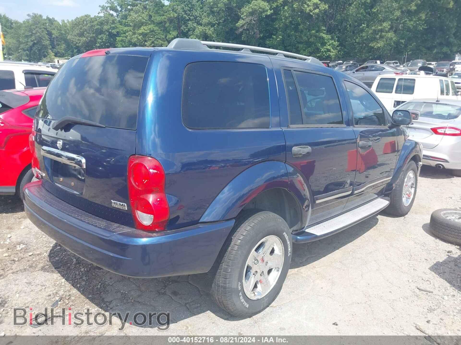 2006 DODGE DURANGO - VIN: 1D4HD58236F112729 - Фото 4