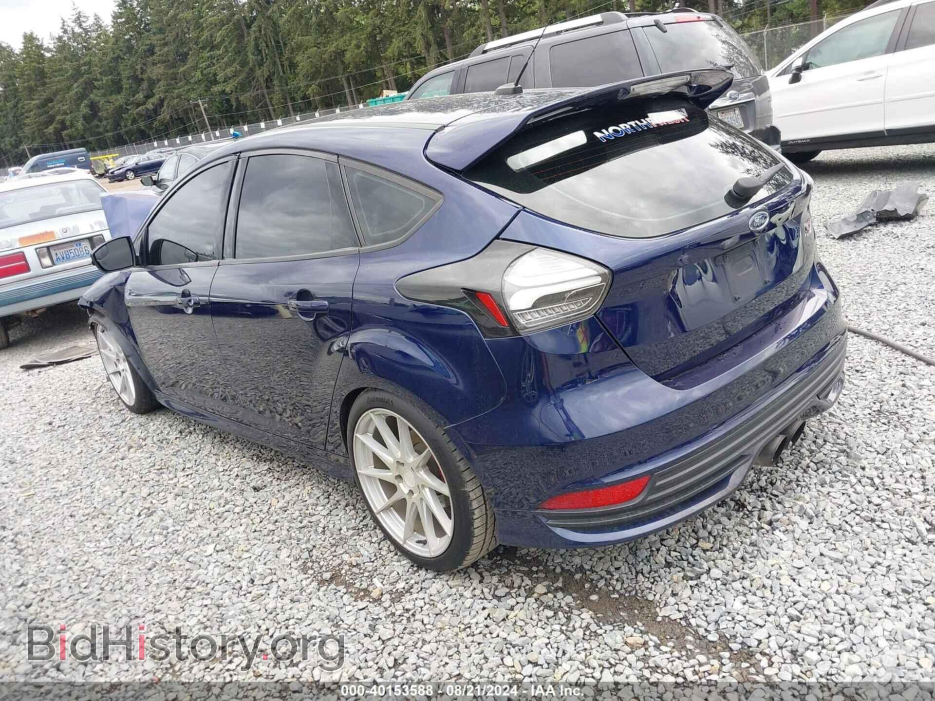 2017 FORD FOCUS ST - VIN: 1FADP3L93HL296320 - Фото 3