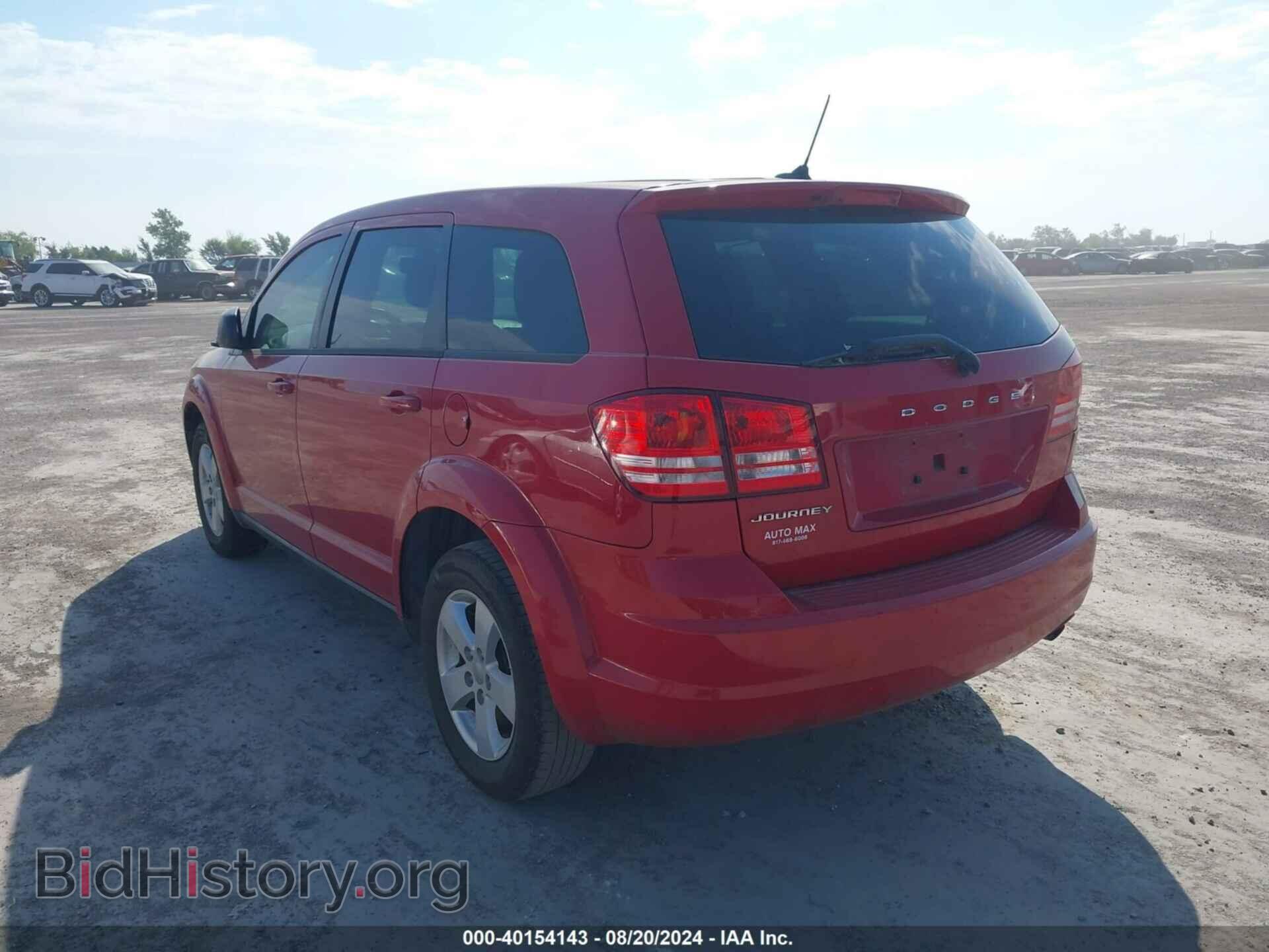 2013 DODGE JOURNEY - VIN: 3C4PDCAB3DT537040 - Фото 3