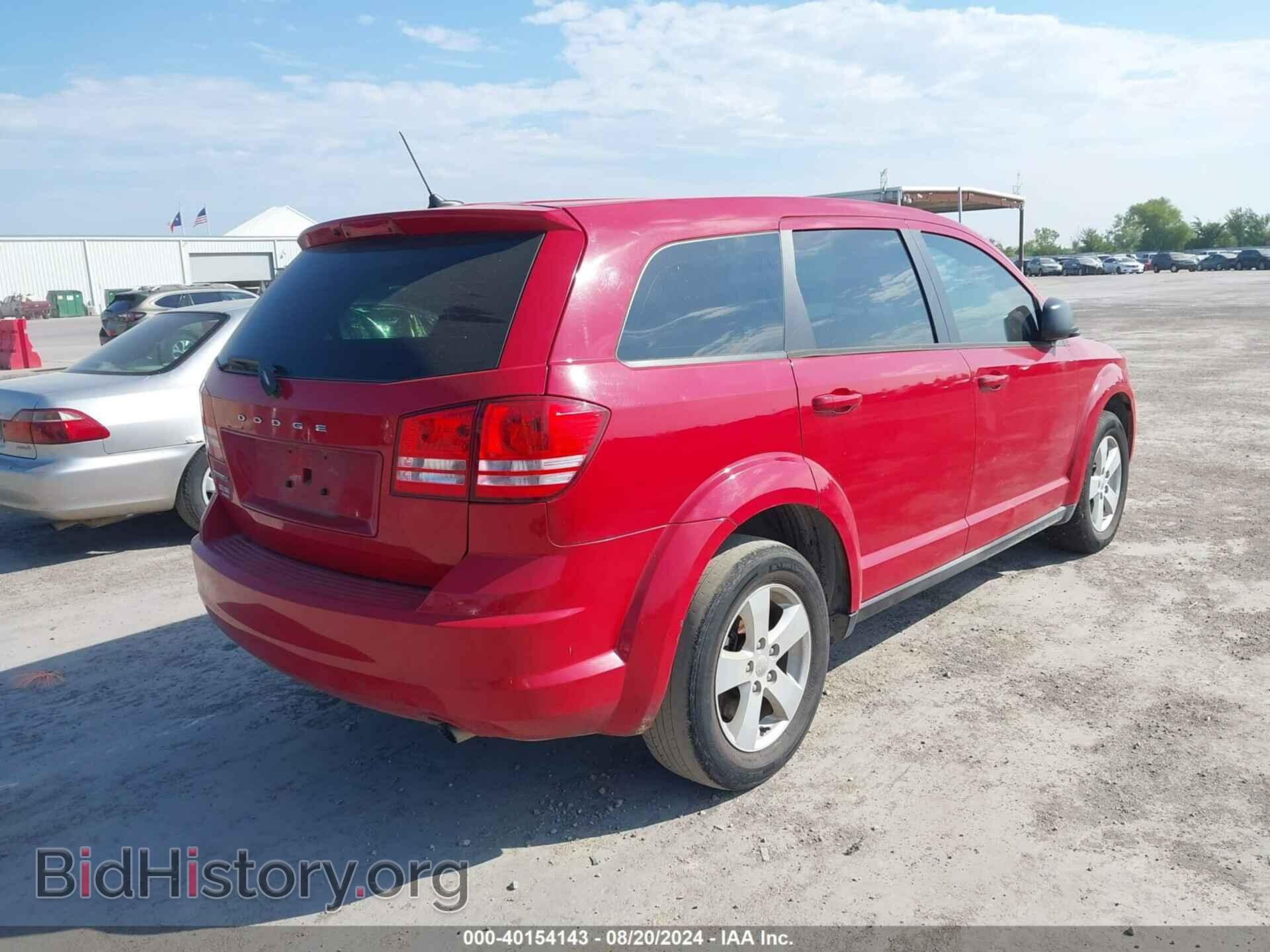 2013 DODGE JOURNEY - VIN: 3C4PDCAB3DT537040 - Фото 4