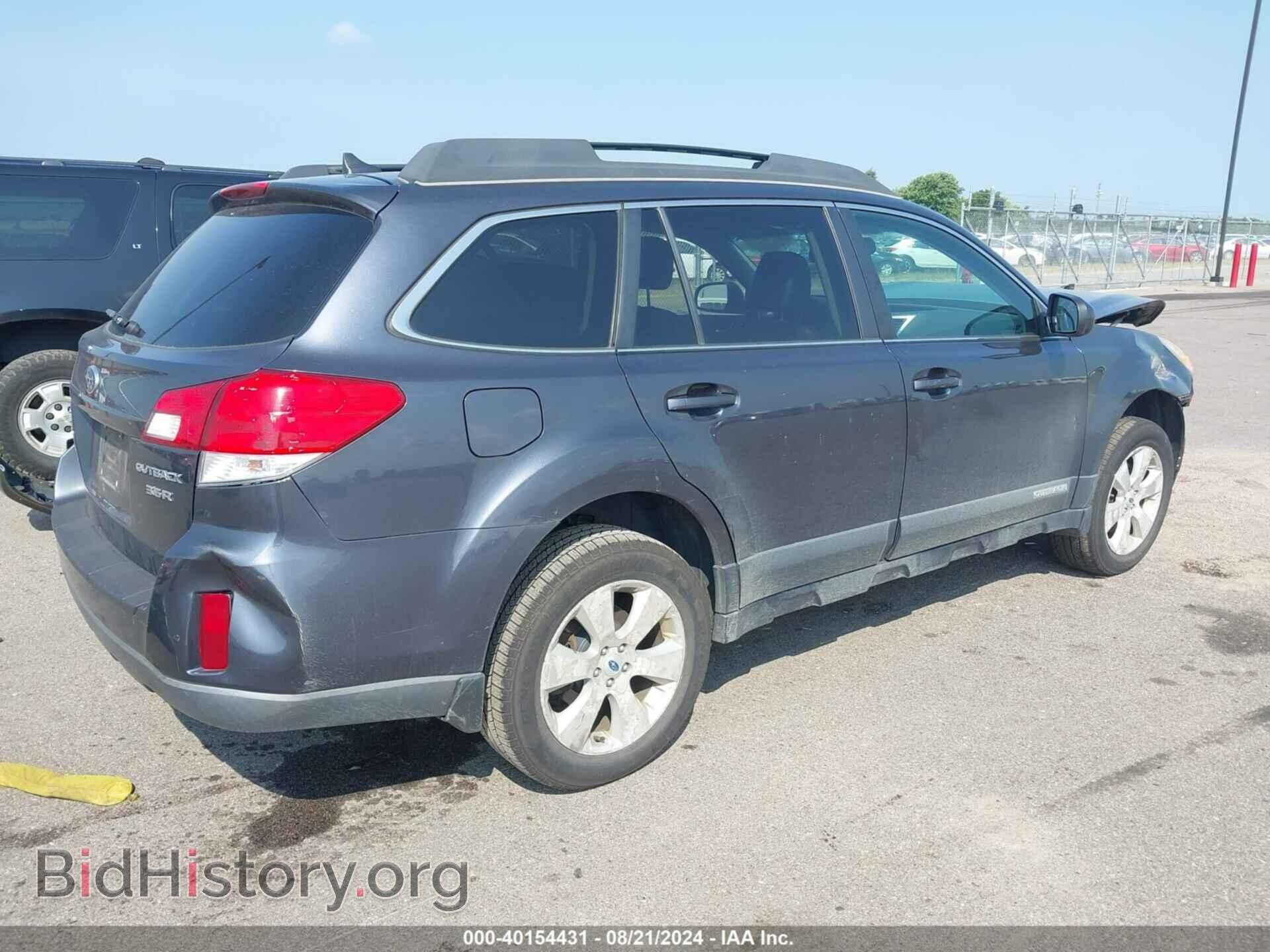 2011 SUBARU OUTBACK - VIN: 4S4BRDKC5B2429487 - Фото 4