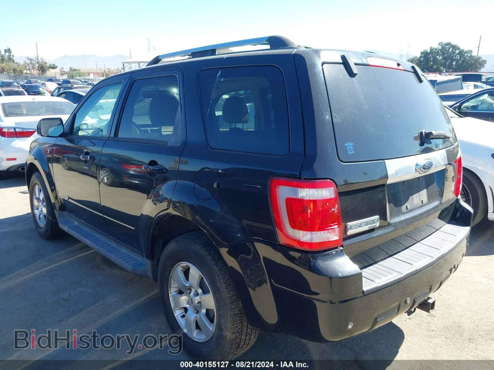 2008 FORD ESCAPE - VIN: 1FMCU04178KD92507 - Фото 3