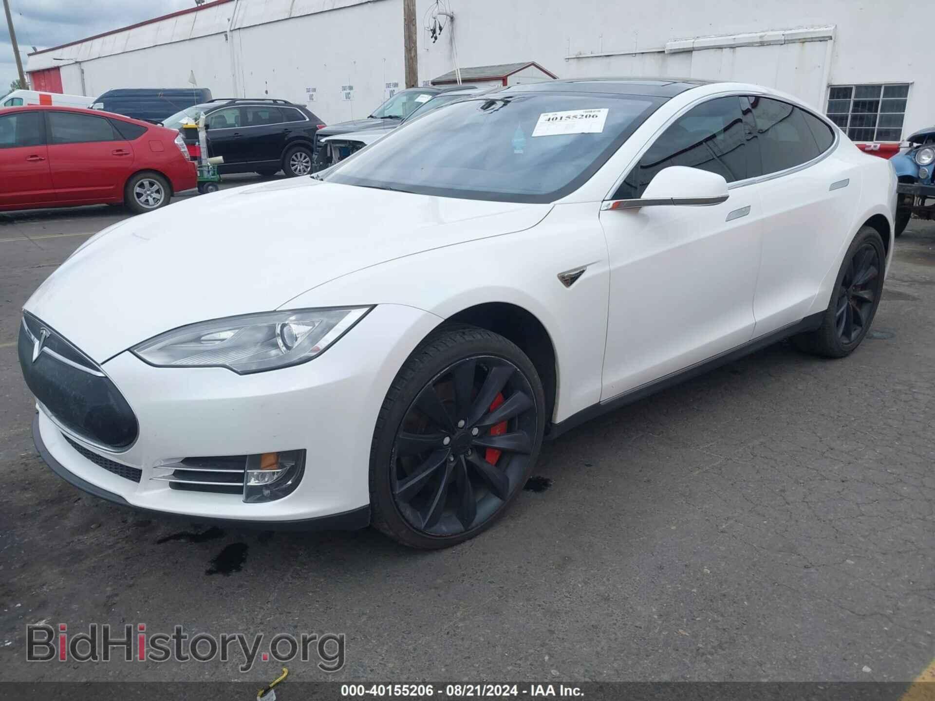 2012 TESLA MODEL S - VIN: 5YJSA1DP8CFS00133 - Фото 2
