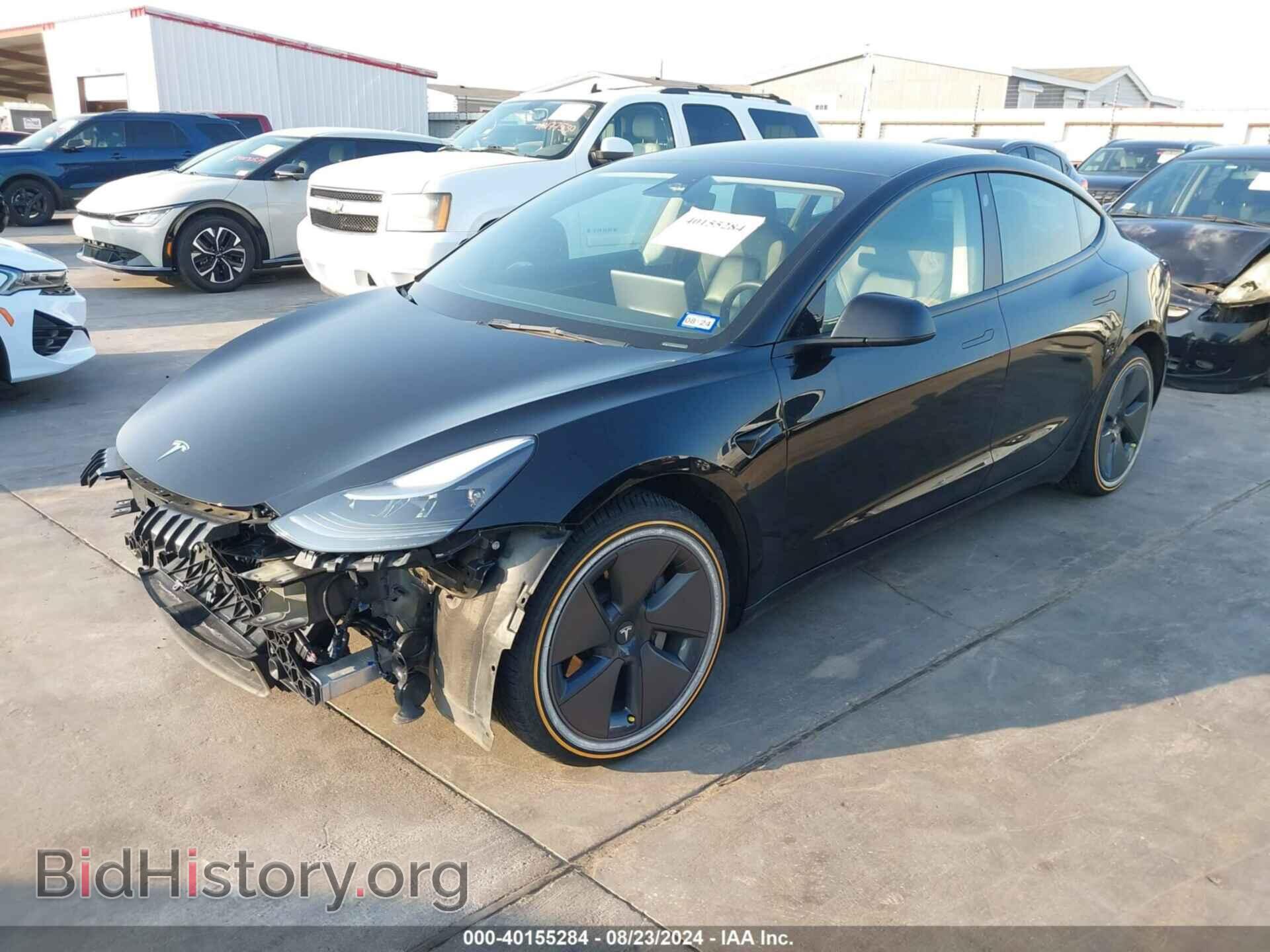 2022 TESLA MODEL 3 - VIN: 5YJ3E1EB2NF332237 - Фото 2