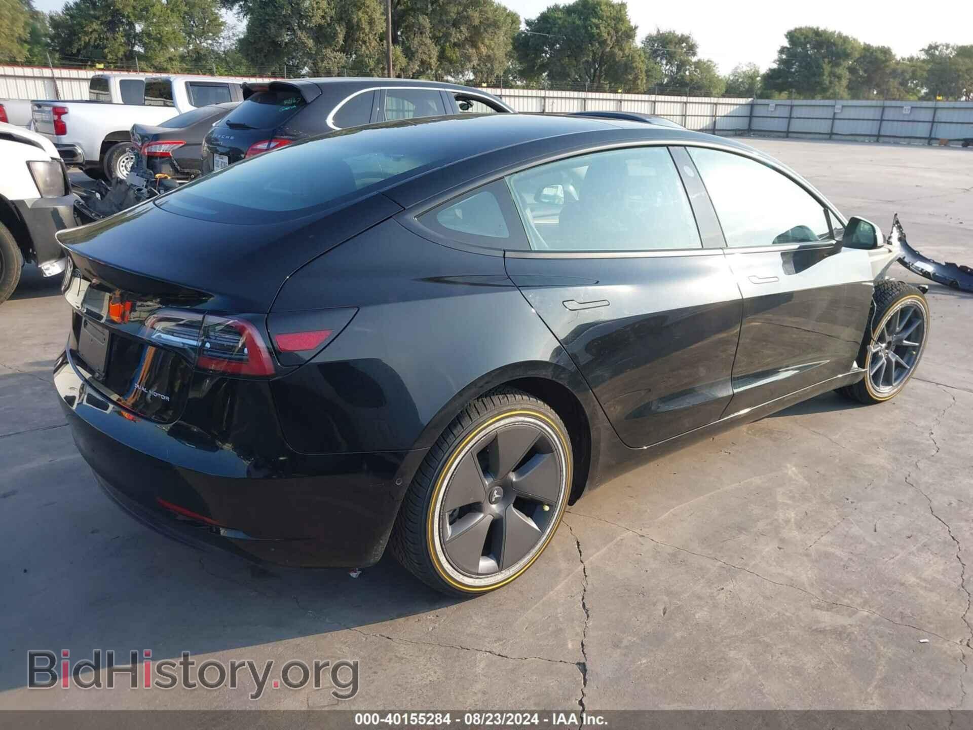 2022 TESLA MODEL 3 - VIN: 5YJ3E1EB2NF332237 - Фото 4