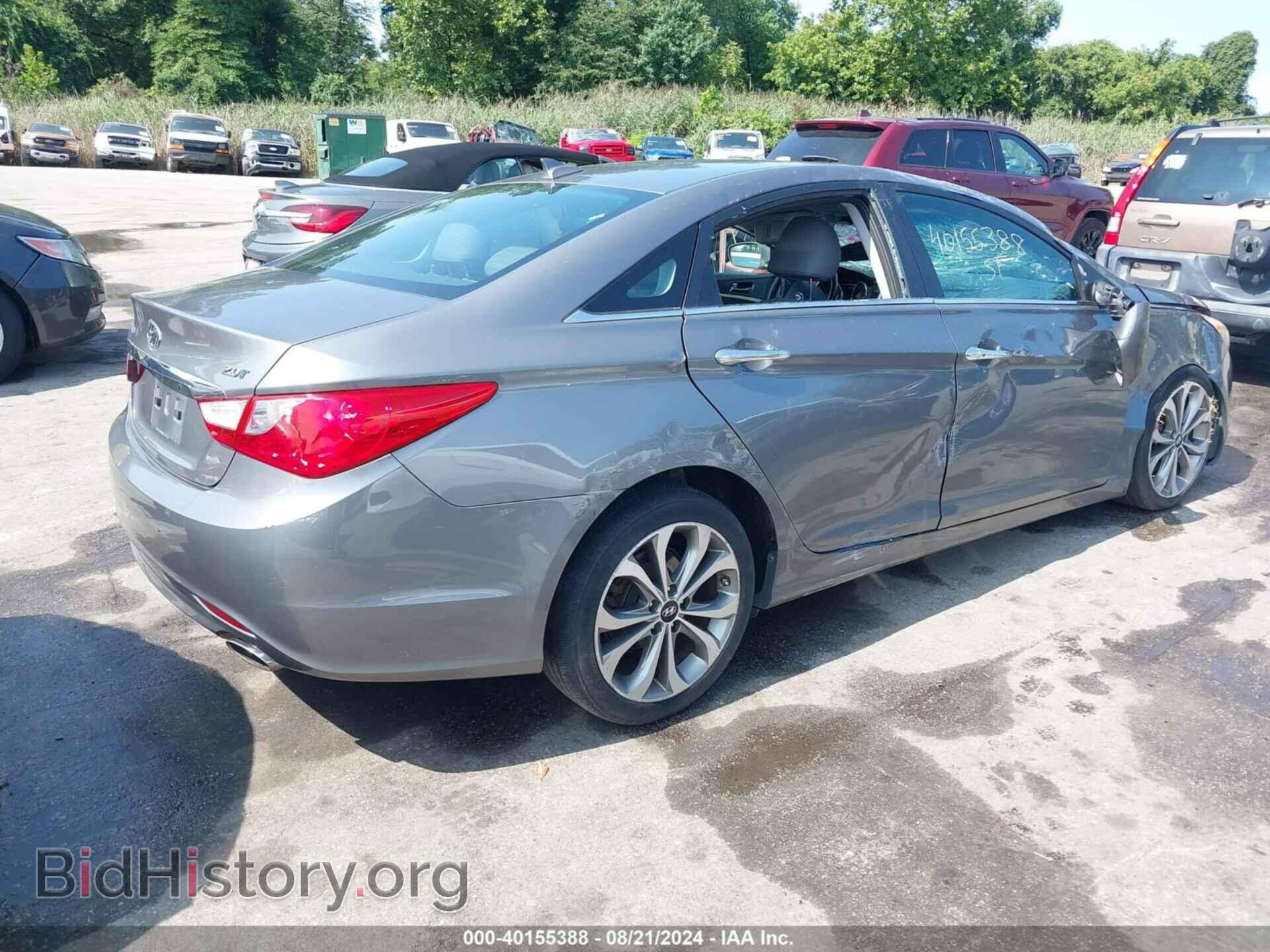 2013 HYUNDAI SONATA - VIN: 5NPEC4AB1DH775761 - Фото 4
