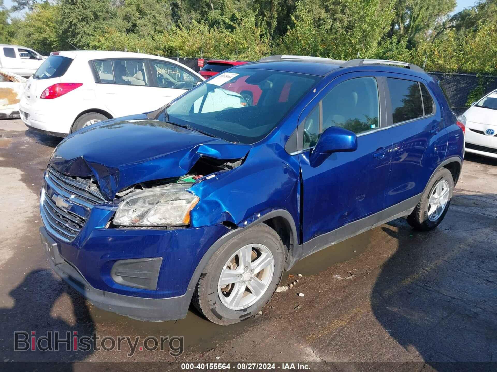 2015 CHEVROLET TRAX - VIN: 3GNCJLSB0FL199287 - Фото 2