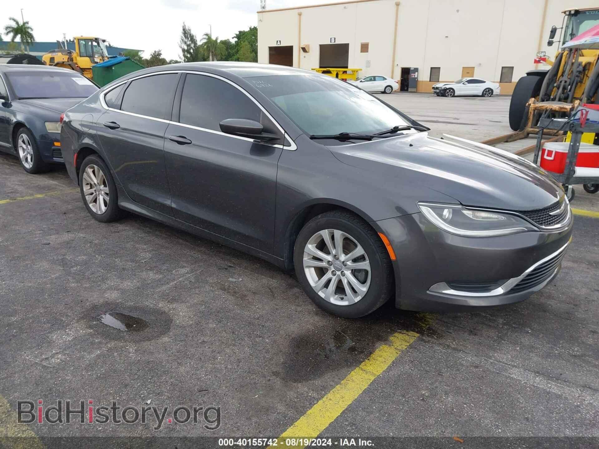 Фотография 1C3CCCAB2FN735326 - CHRYSLER 200 2015
