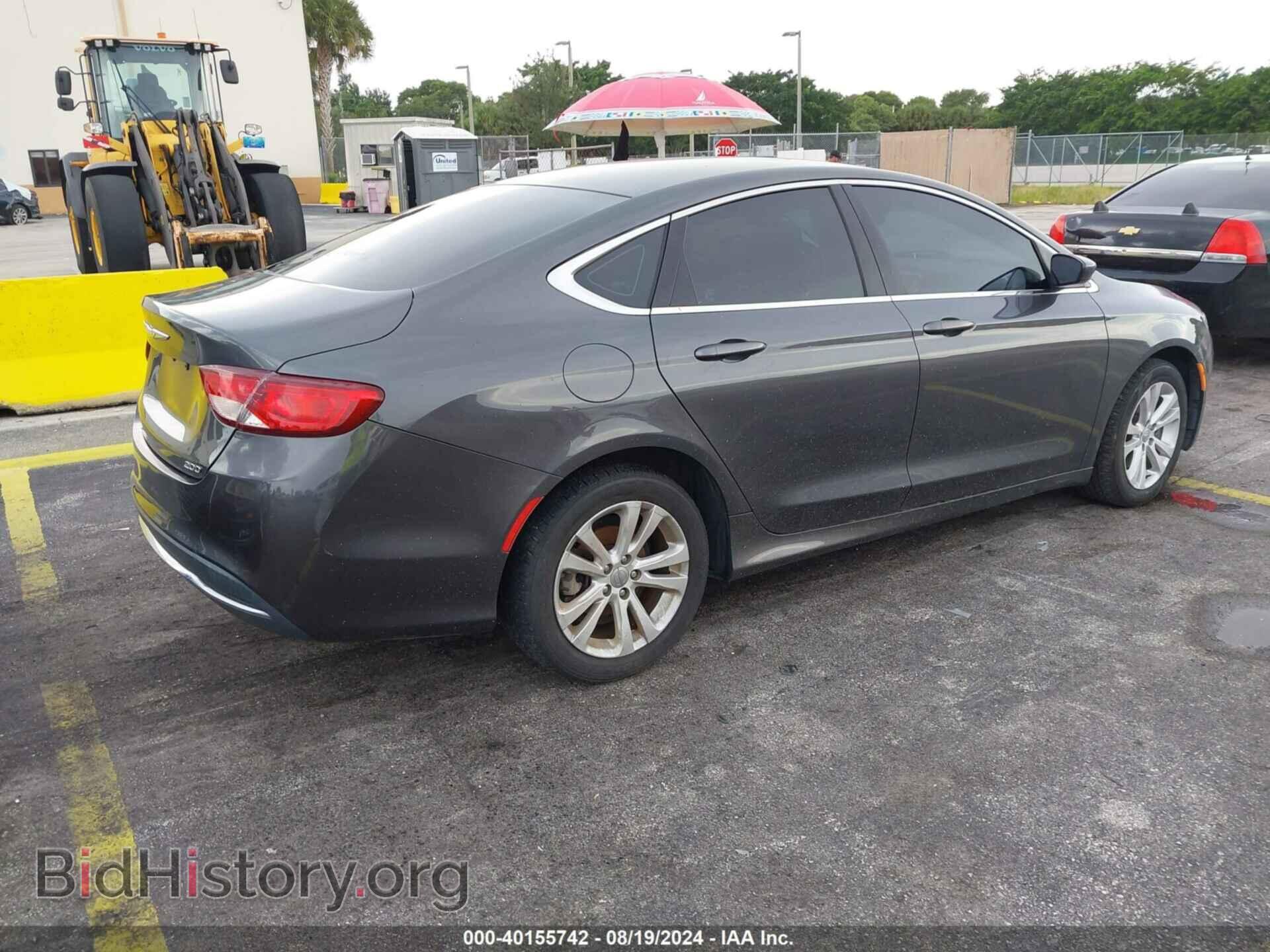 2015 CHRYSLER 200 - VIN: 1C3CCCAB2FN735326 - Фото 4