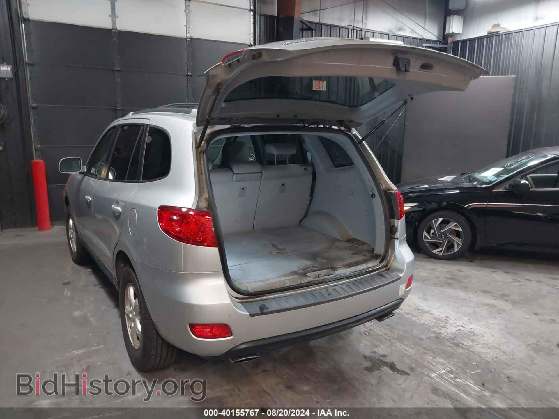 2007 HYUNDAI SANTA FE - VIN: 5NMSG13D97H092390 - Фото 3