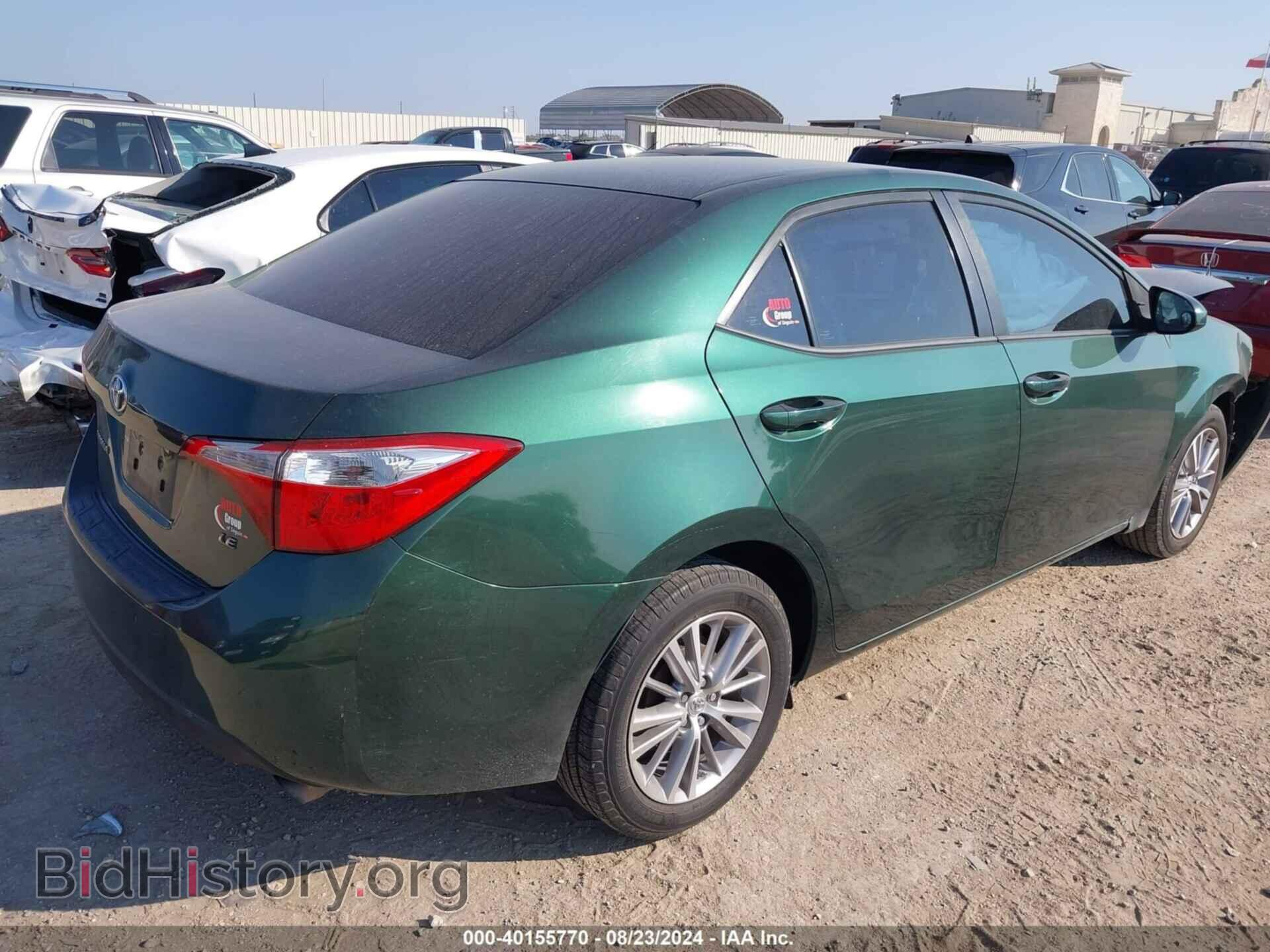 2014 TOYOTA COROLLA - VIN: 5YFBURHE8EP083109 - Фото 4