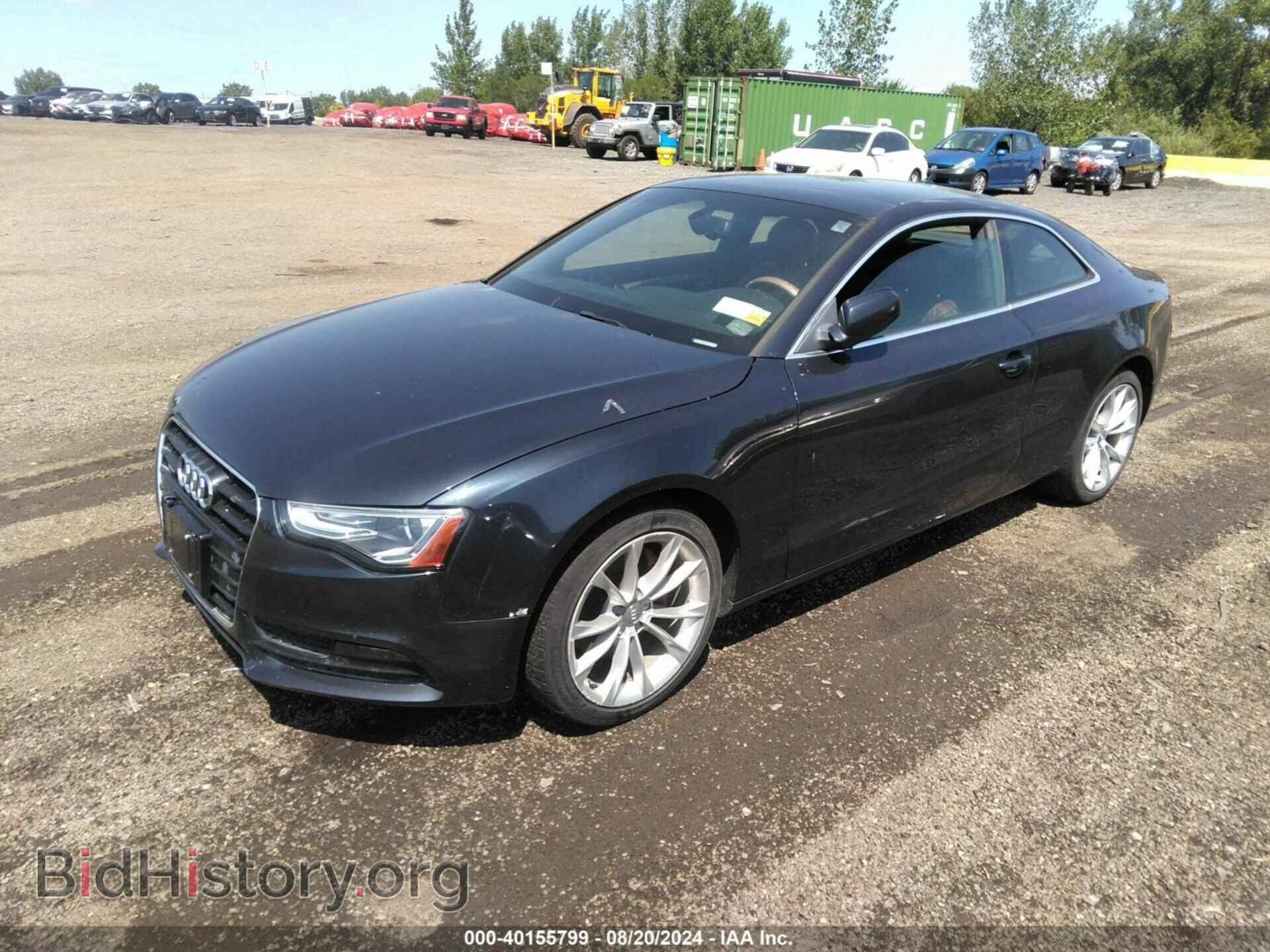 2013 AUDI A5 - VIN: WAULFAFR4DA034995 - Фото 2