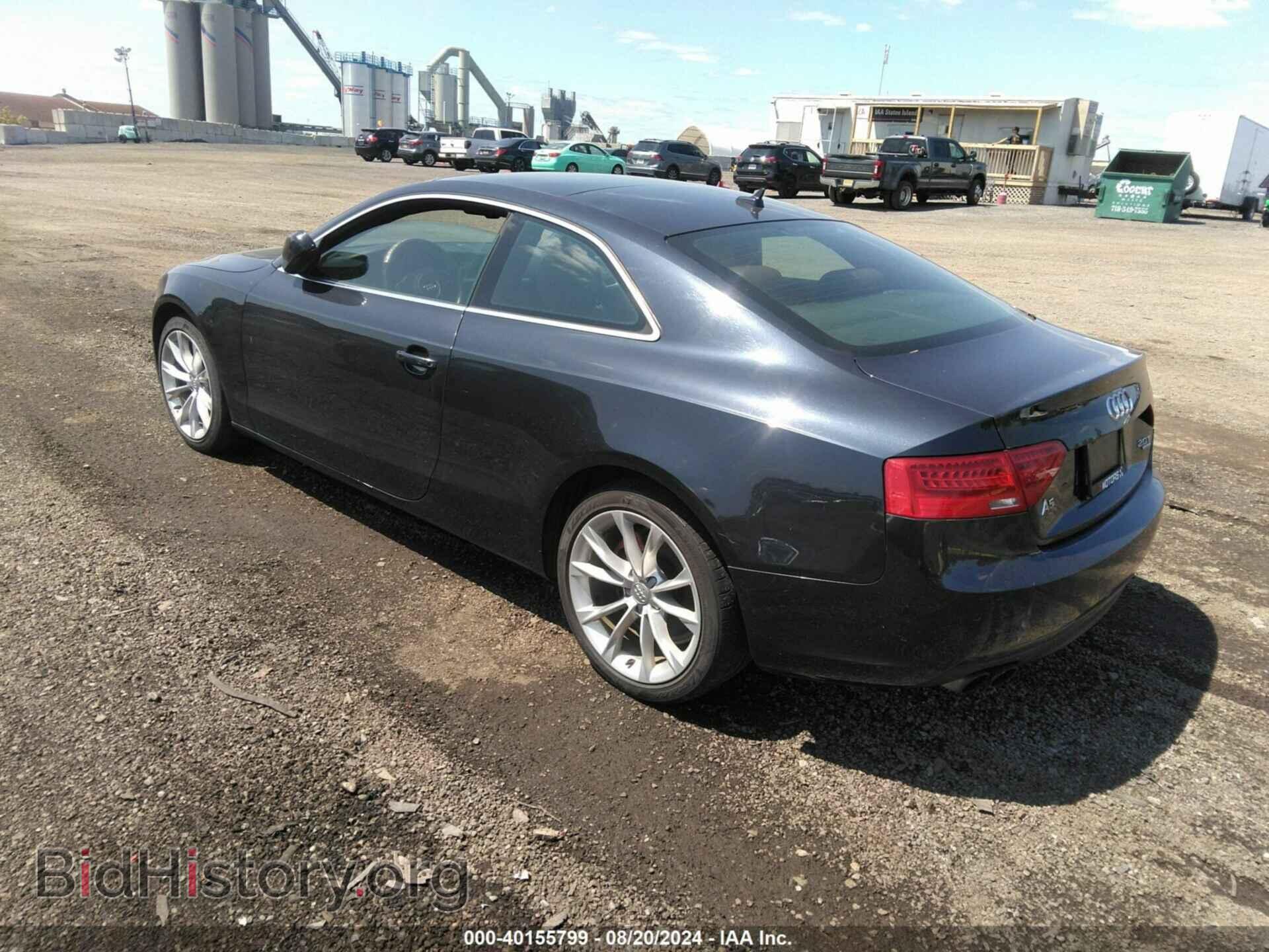 2013 AUDI A5 - VIN: WAULFAFR4DA034995 - Фото 3