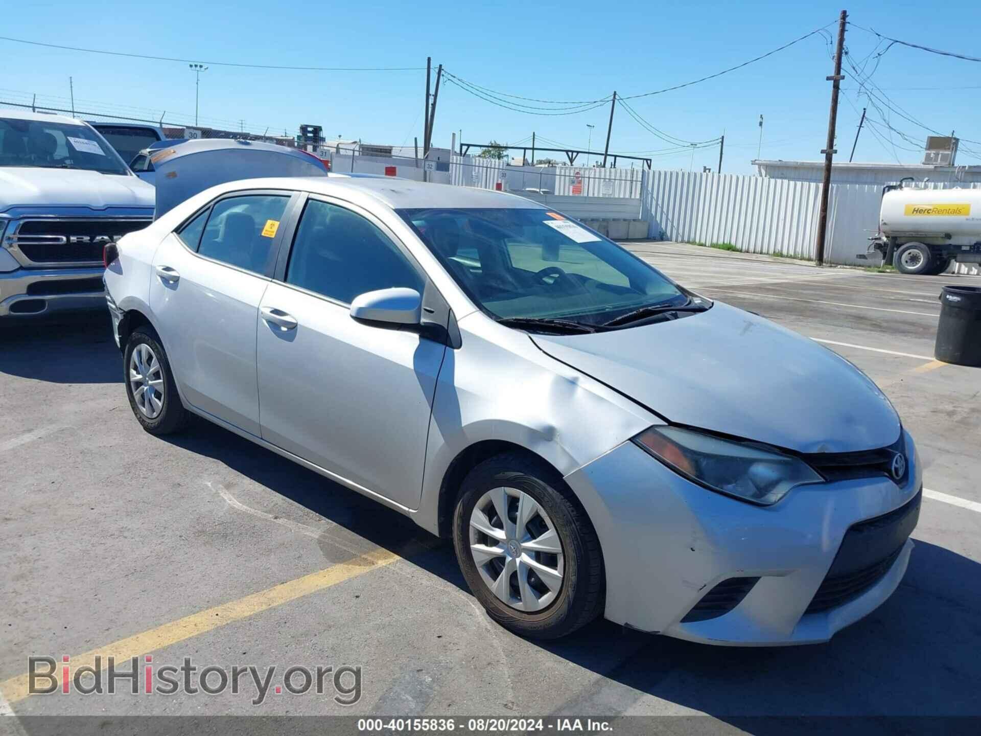 Фотография 5YFBURHE2EP123796 - TOYOTA COROLLA 2014